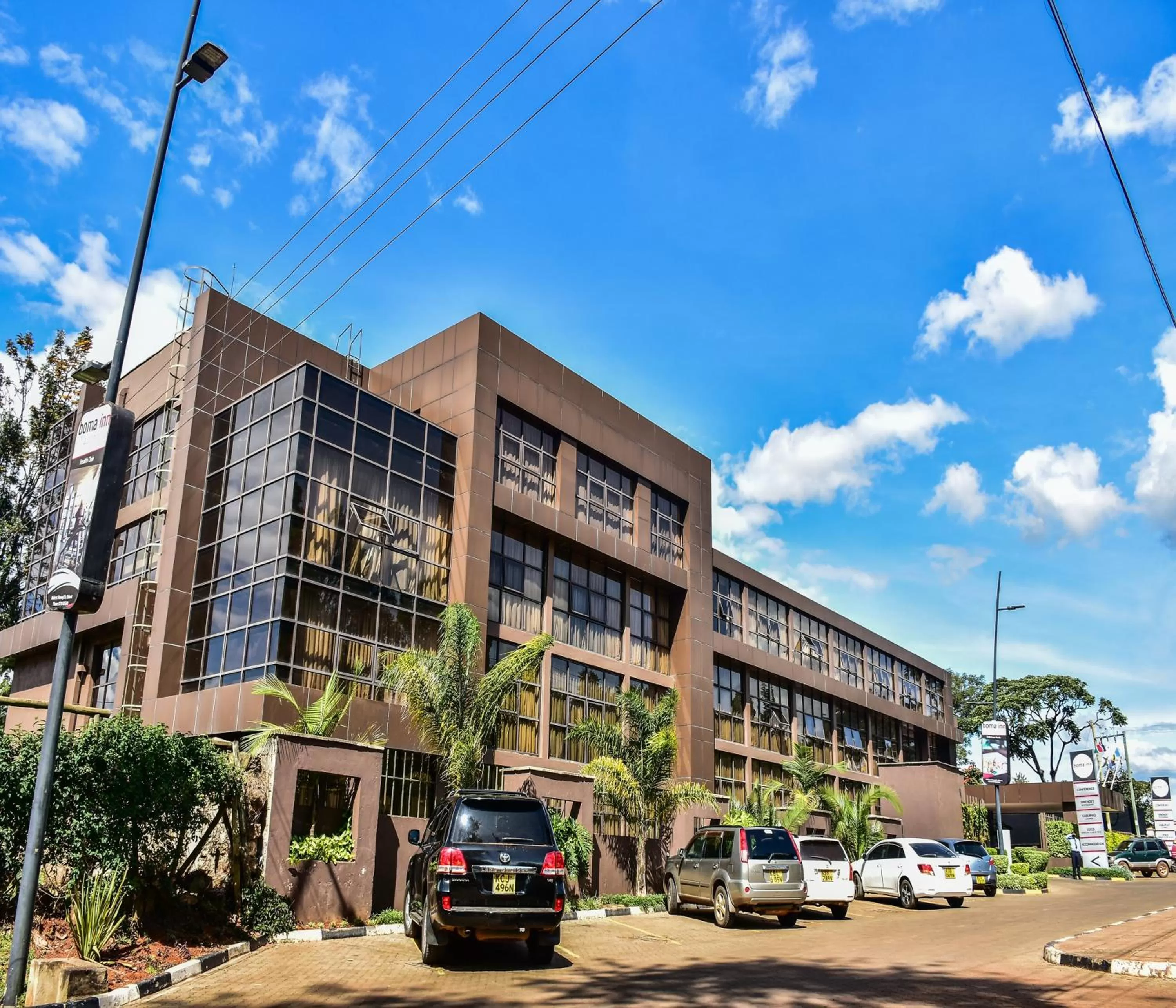 Bird's eye view in Boma Inn Eldoret