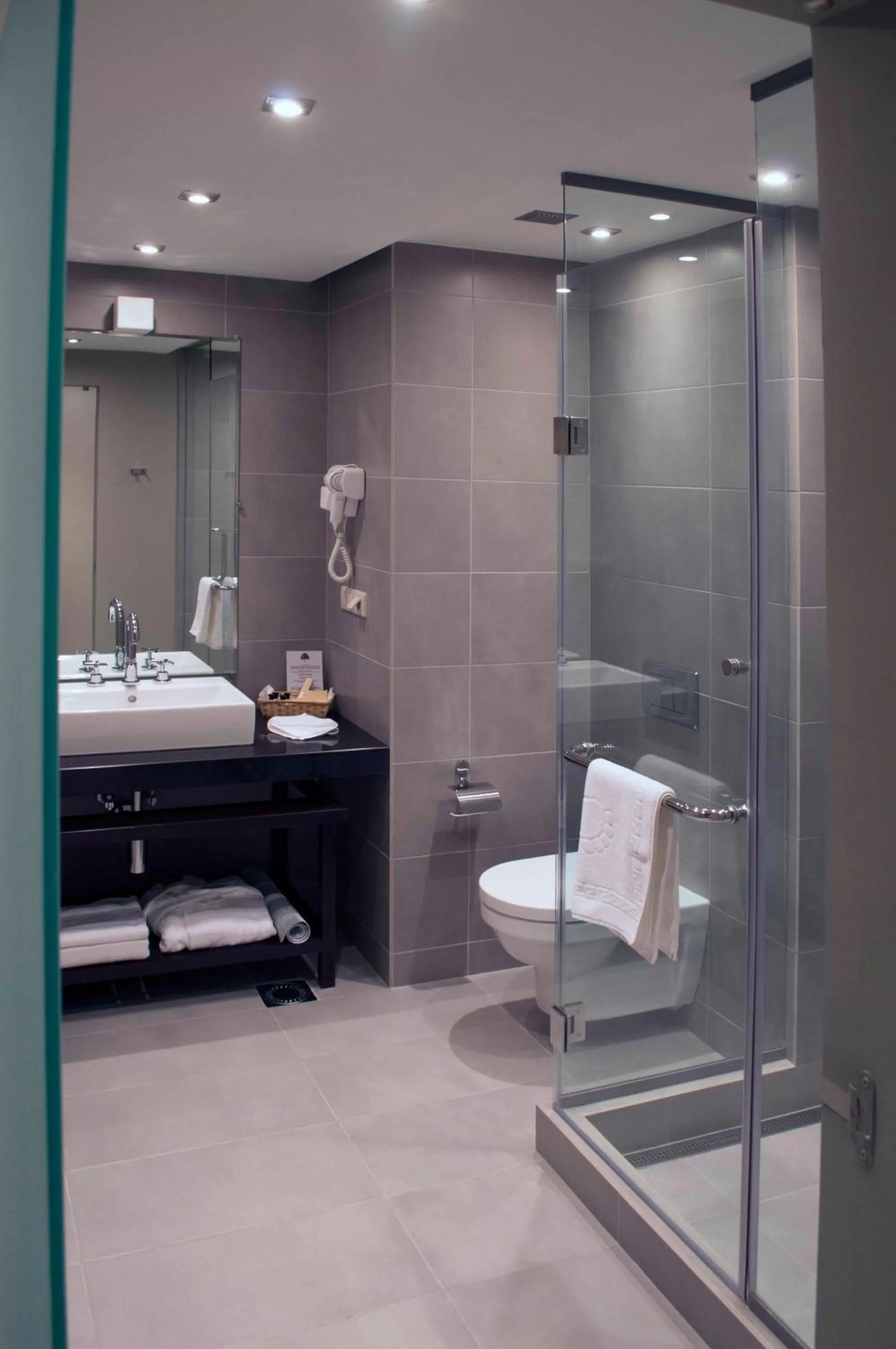 Shower in Tufenkian Historic Yerevan Hotel