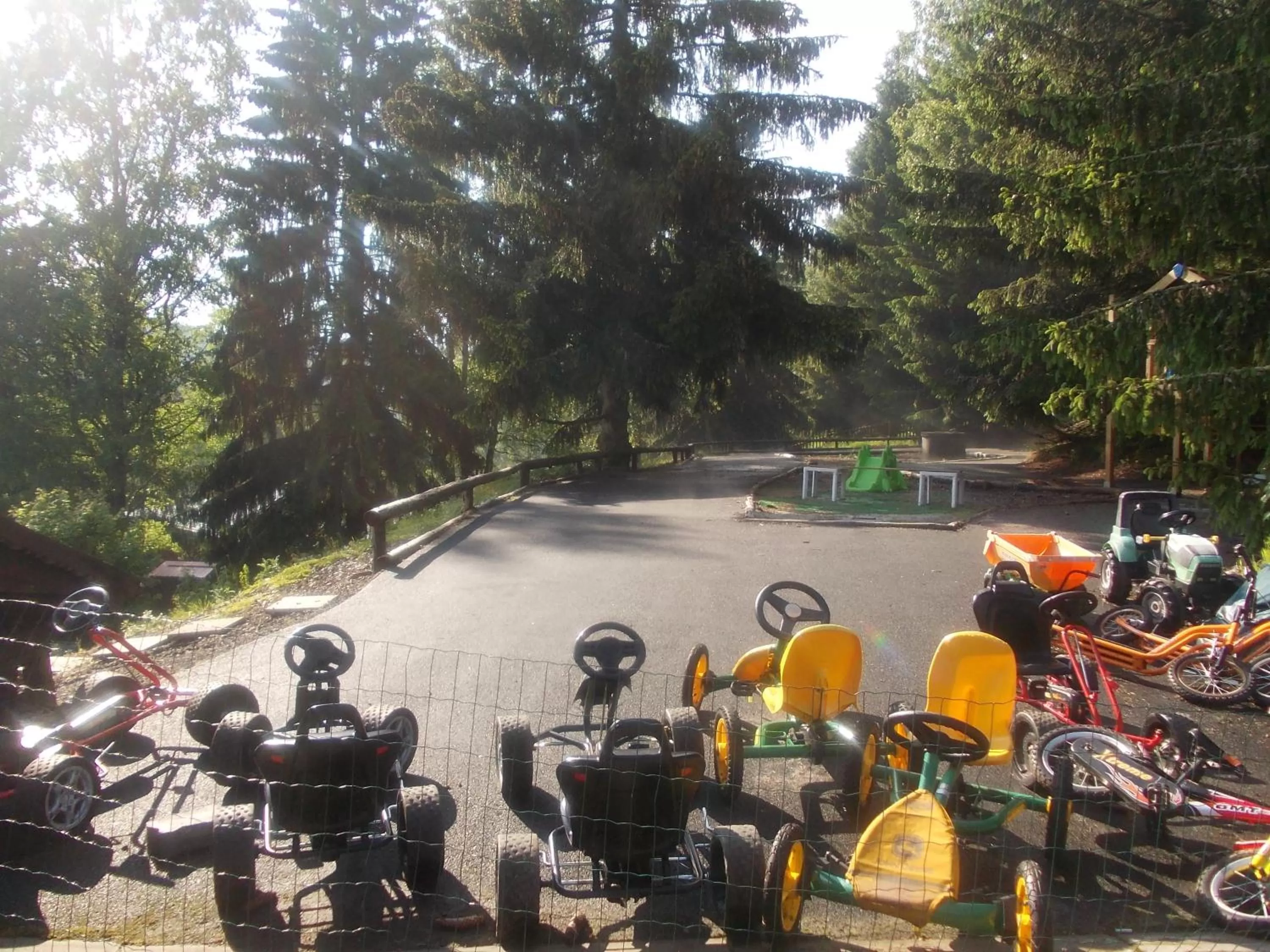 Children play ground in Pension U Jelinka