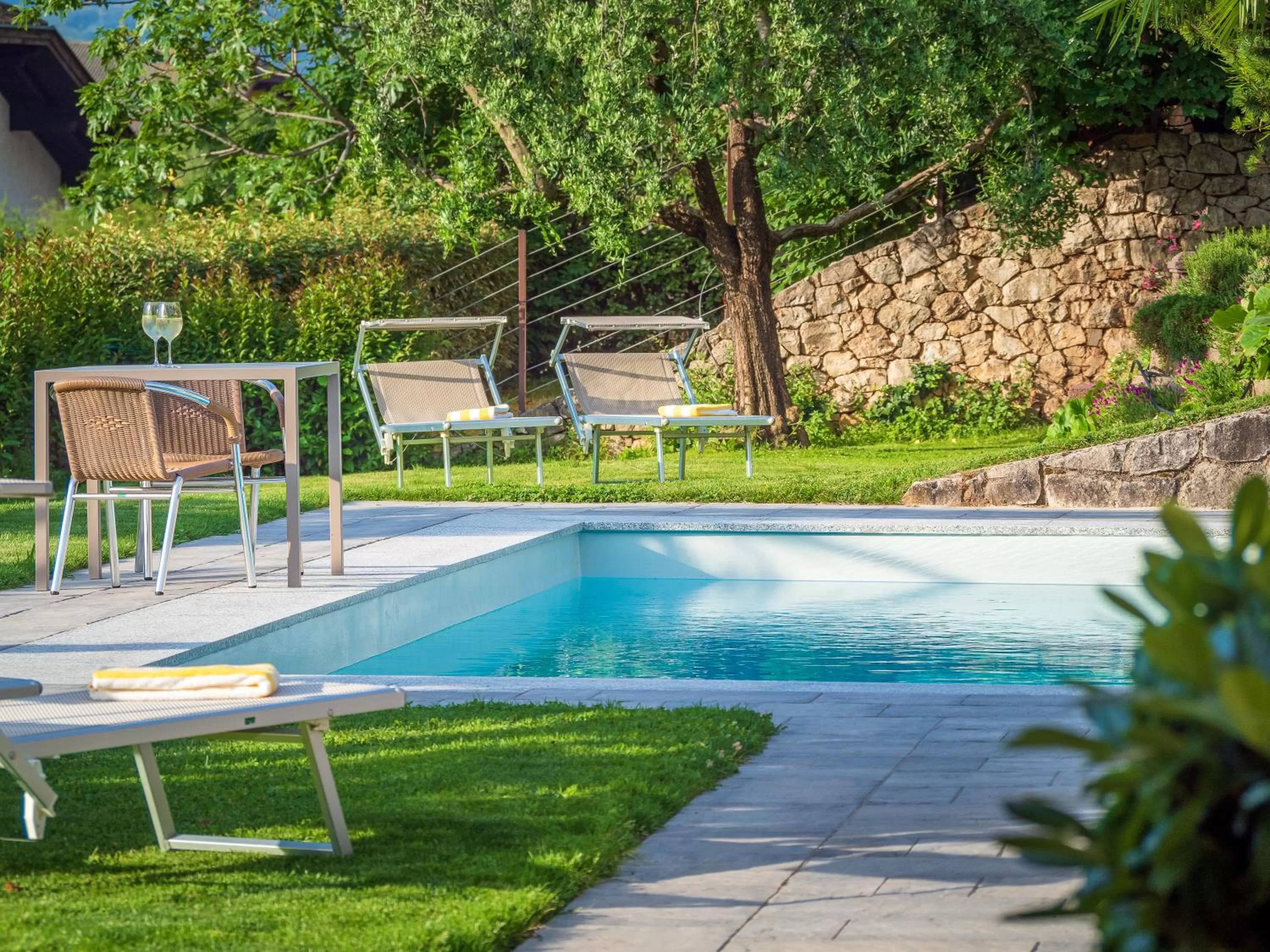 Swimming pool in Garni Hotel Ritterhof