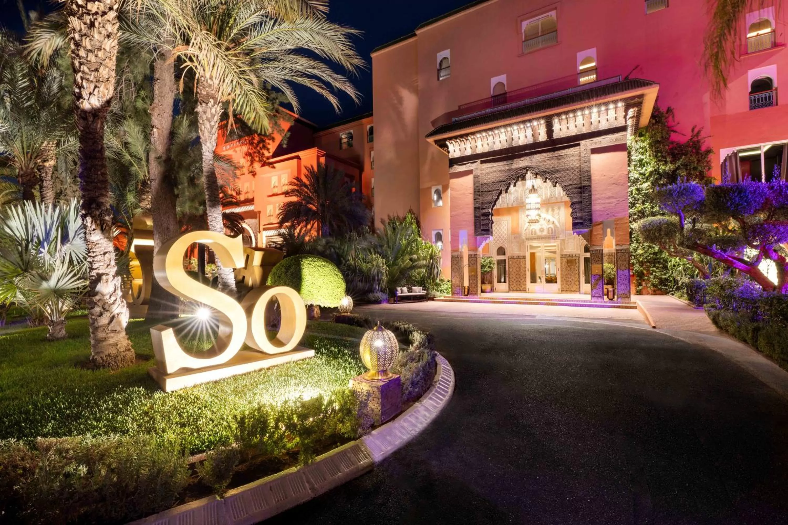 Facade/entrance in Sofitel Marrakech Lounge and Spa