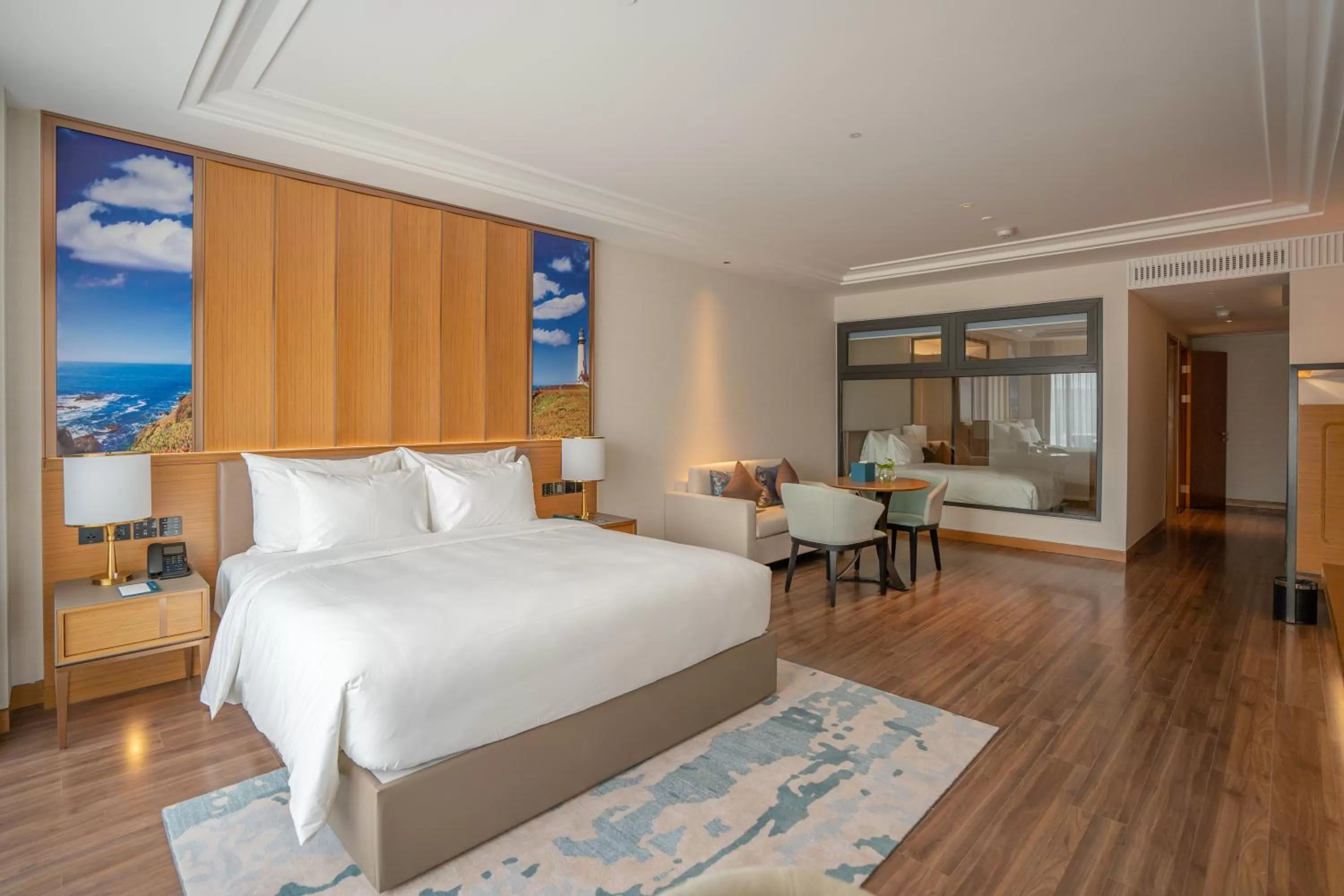 Photo of the whole room, Bed in Grand Hyams Hotel - Quy Nhon Beach