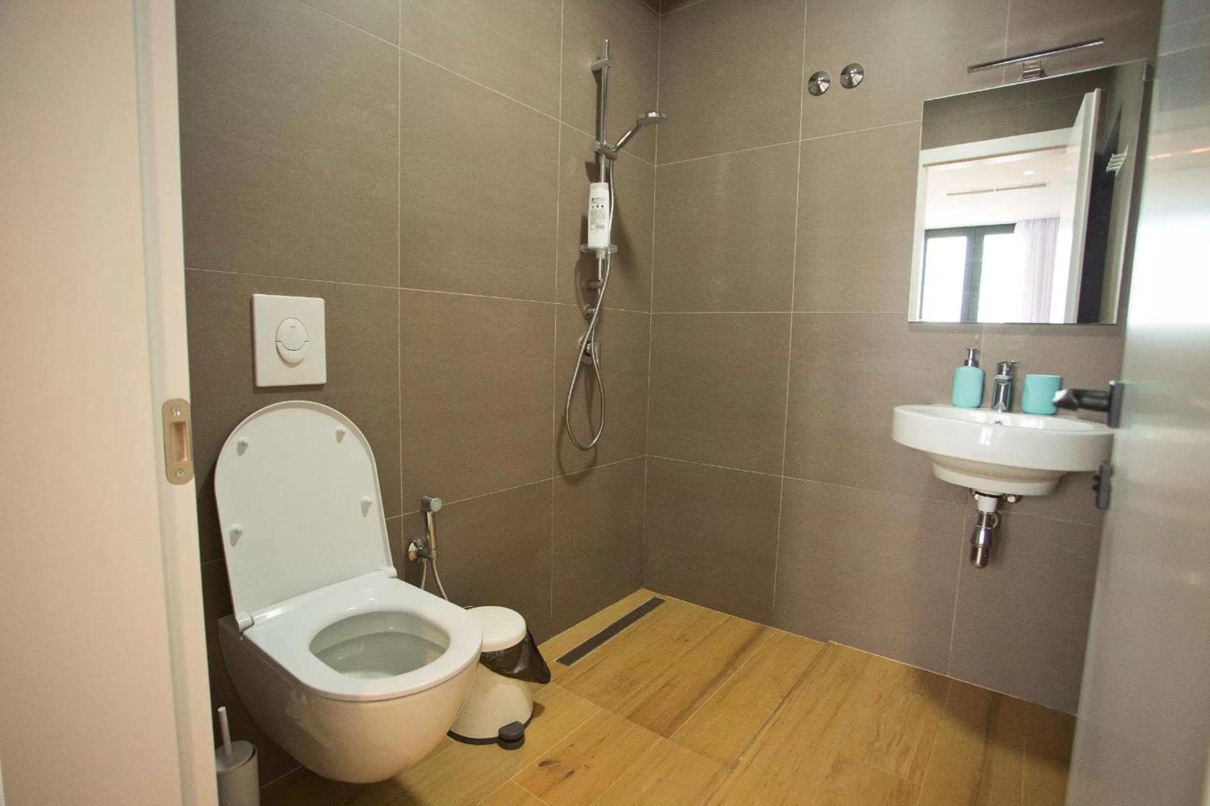 Shower, Bathroom in Rooftop Tirana