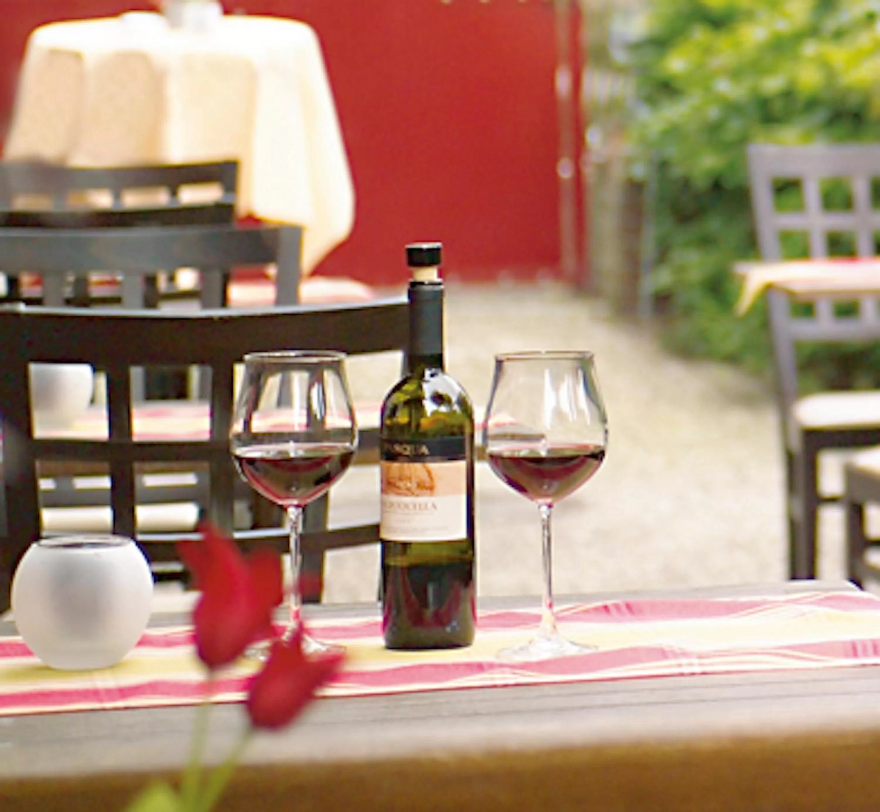 Garden in Hotel Zum Zeppelin Hamburg