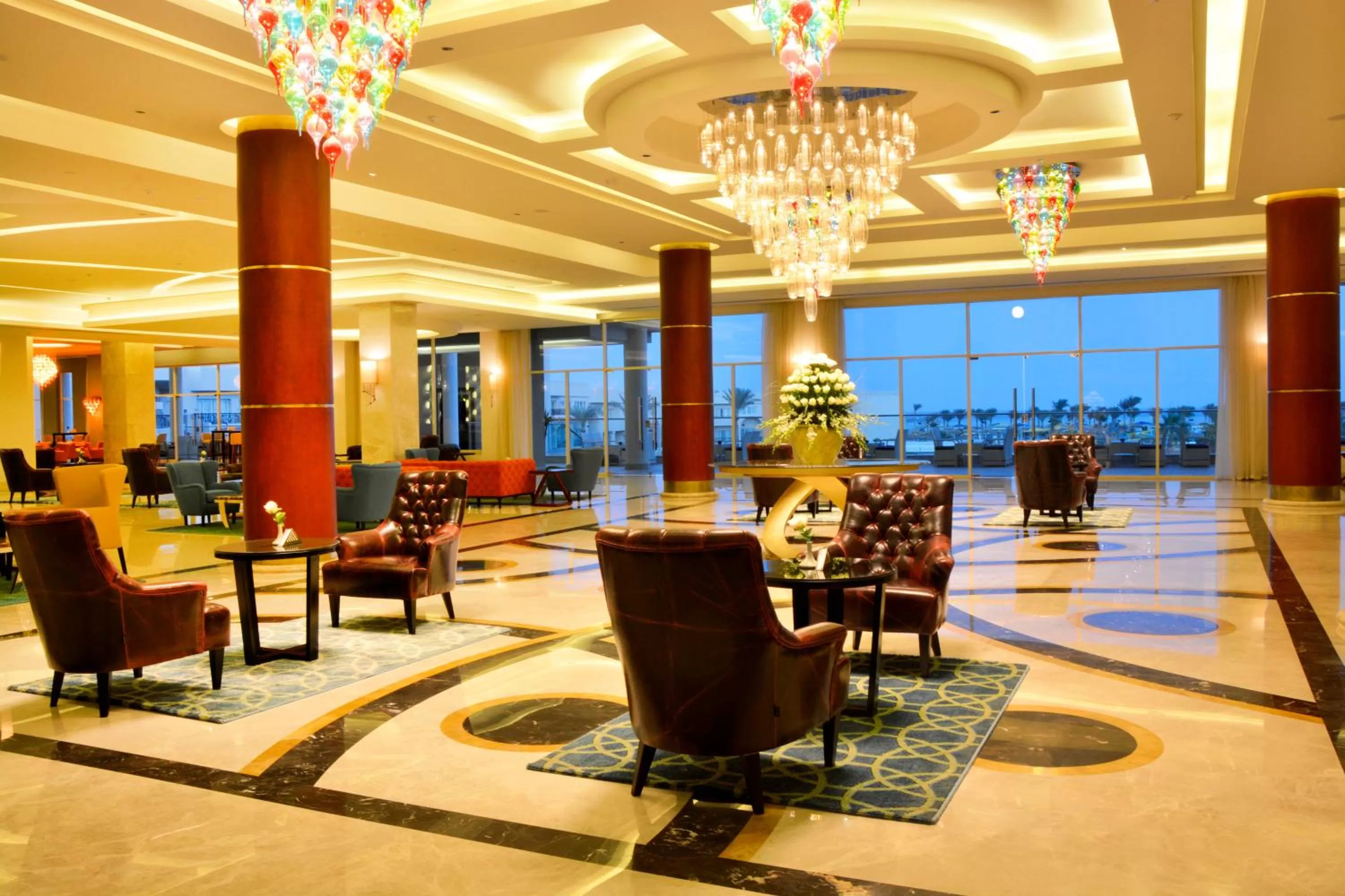 Lobby or reception in Pickalbatros Royal Moderna Sharm "Aqua Park"- All inclusive