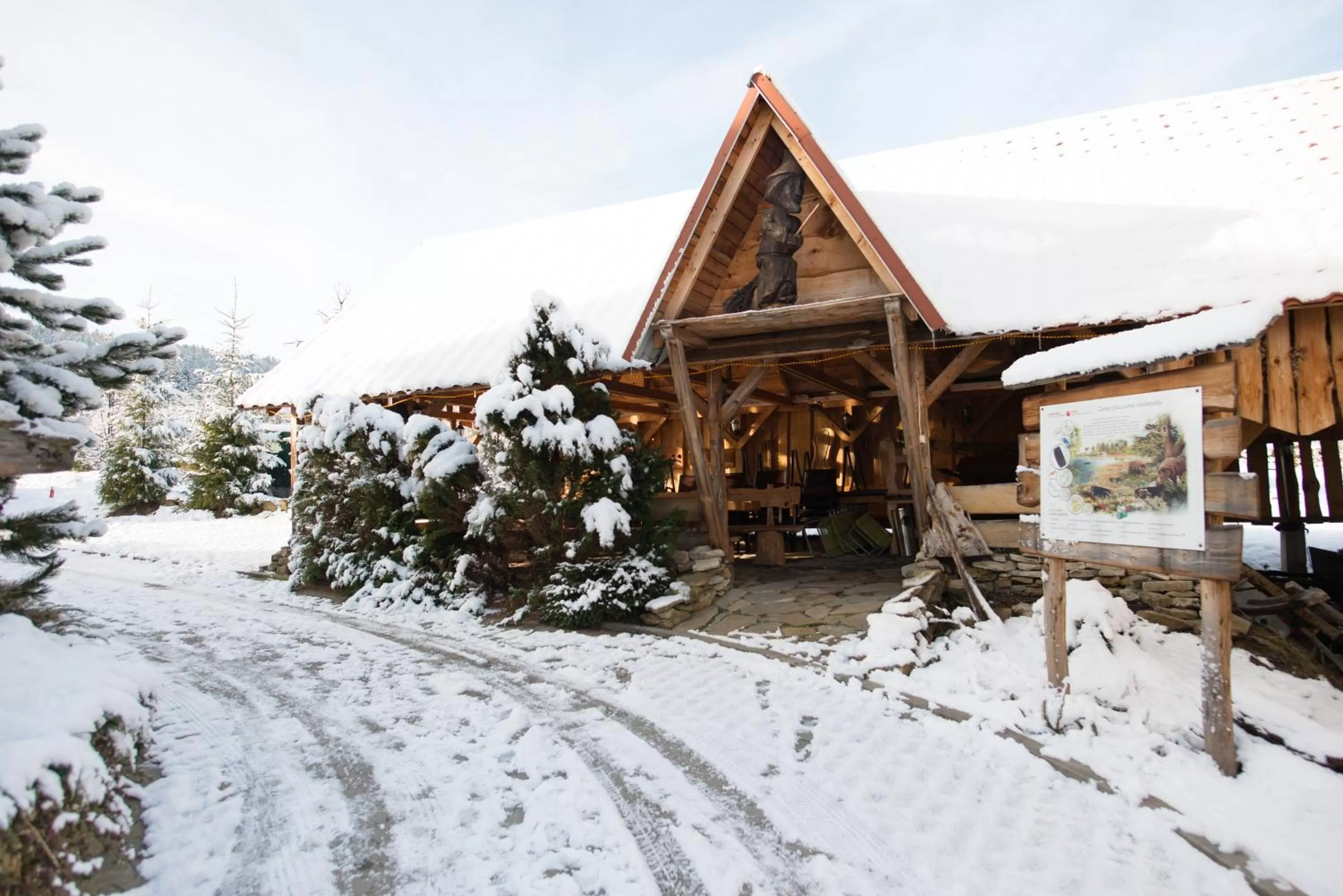 BBQ facilities in Gościniec Pięciu Stawów