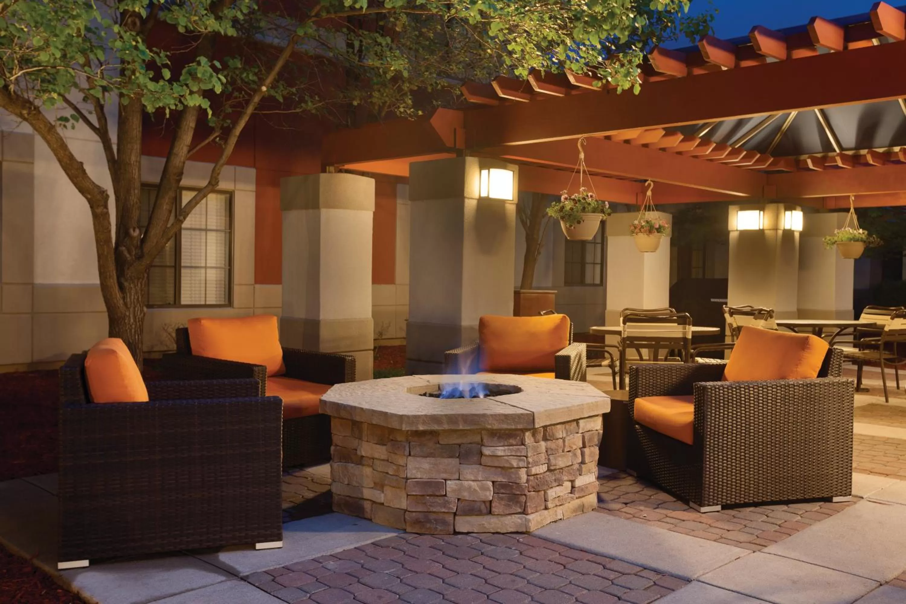 Seating area in Hyatt House Denver Tech Center