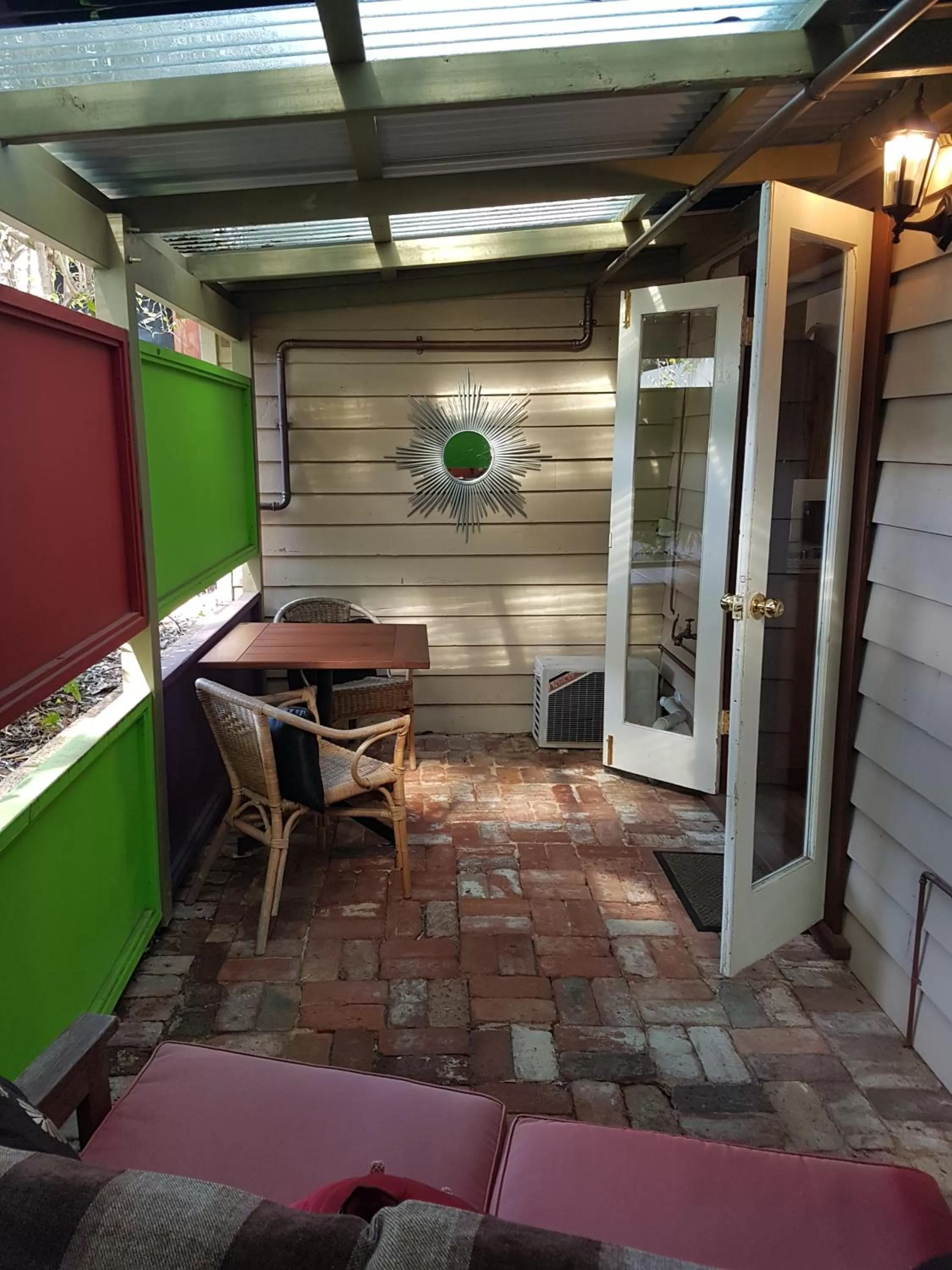 Balcony/Terrace in Adamsons Riverside Accommodation