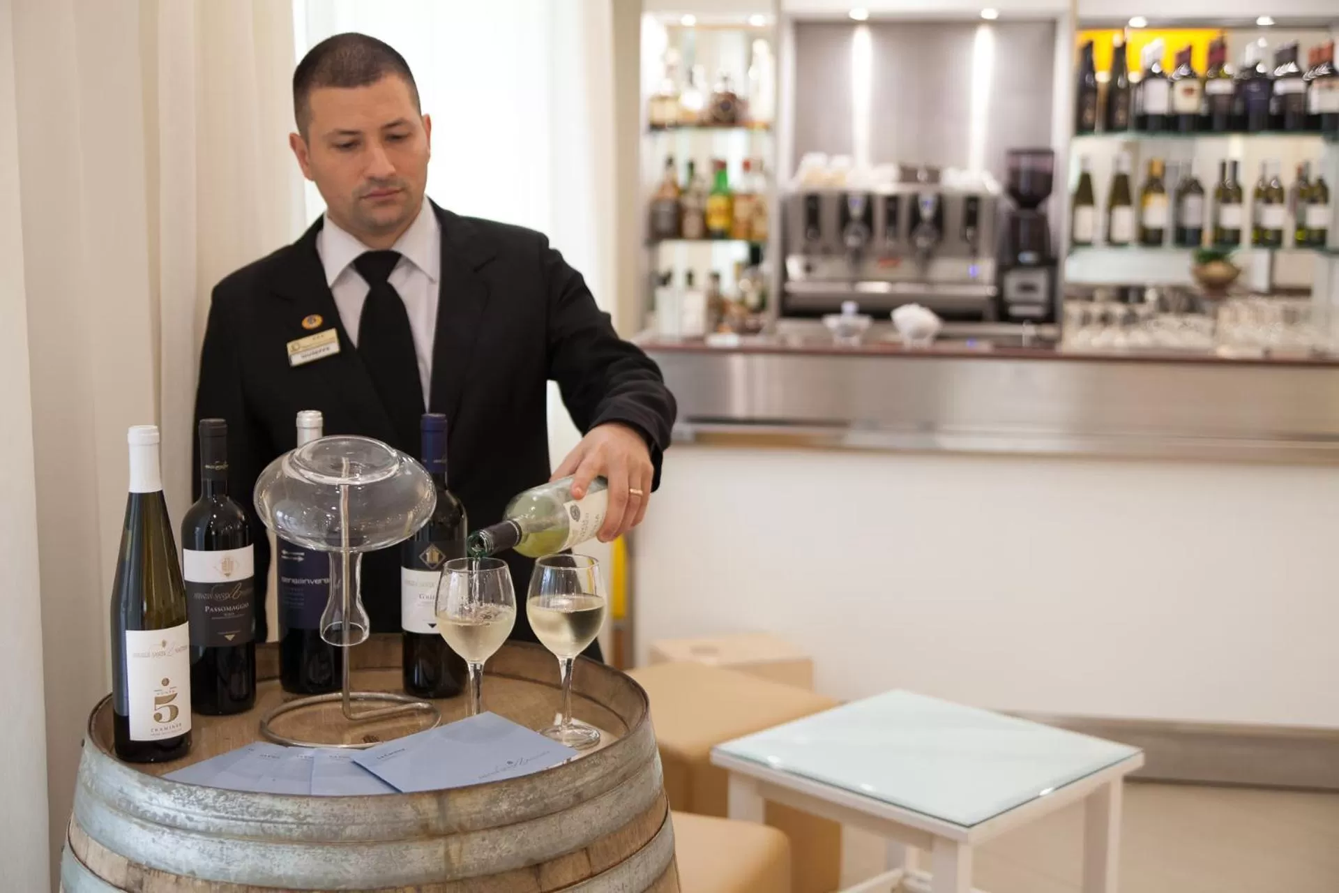 Alcoholic drinks in Hotel Costazzurra Museum & Spa