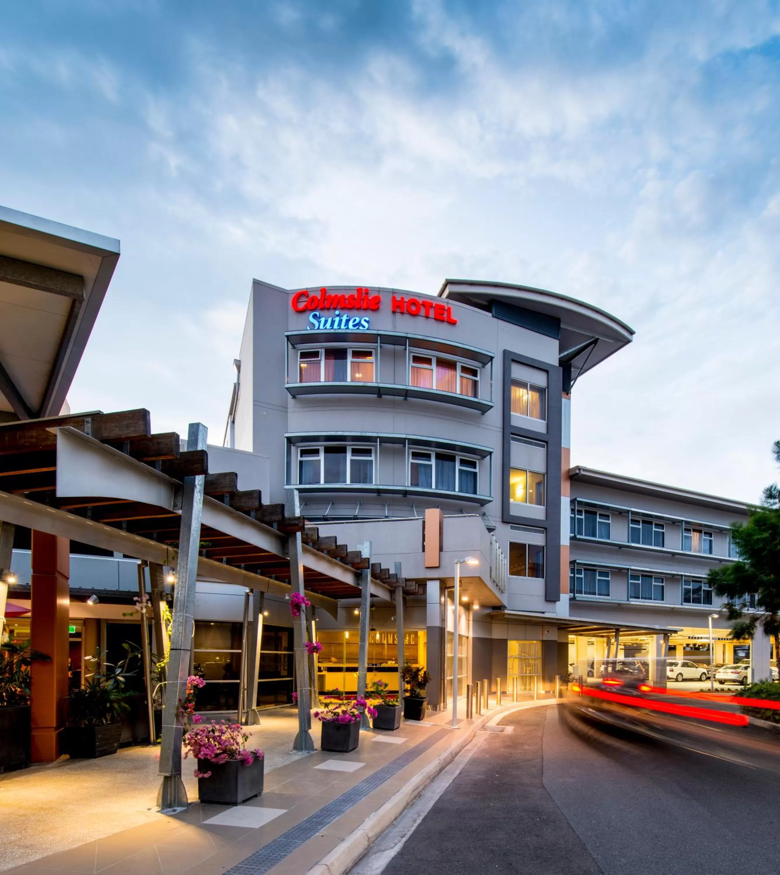 Property building in The Colmslie Hotel