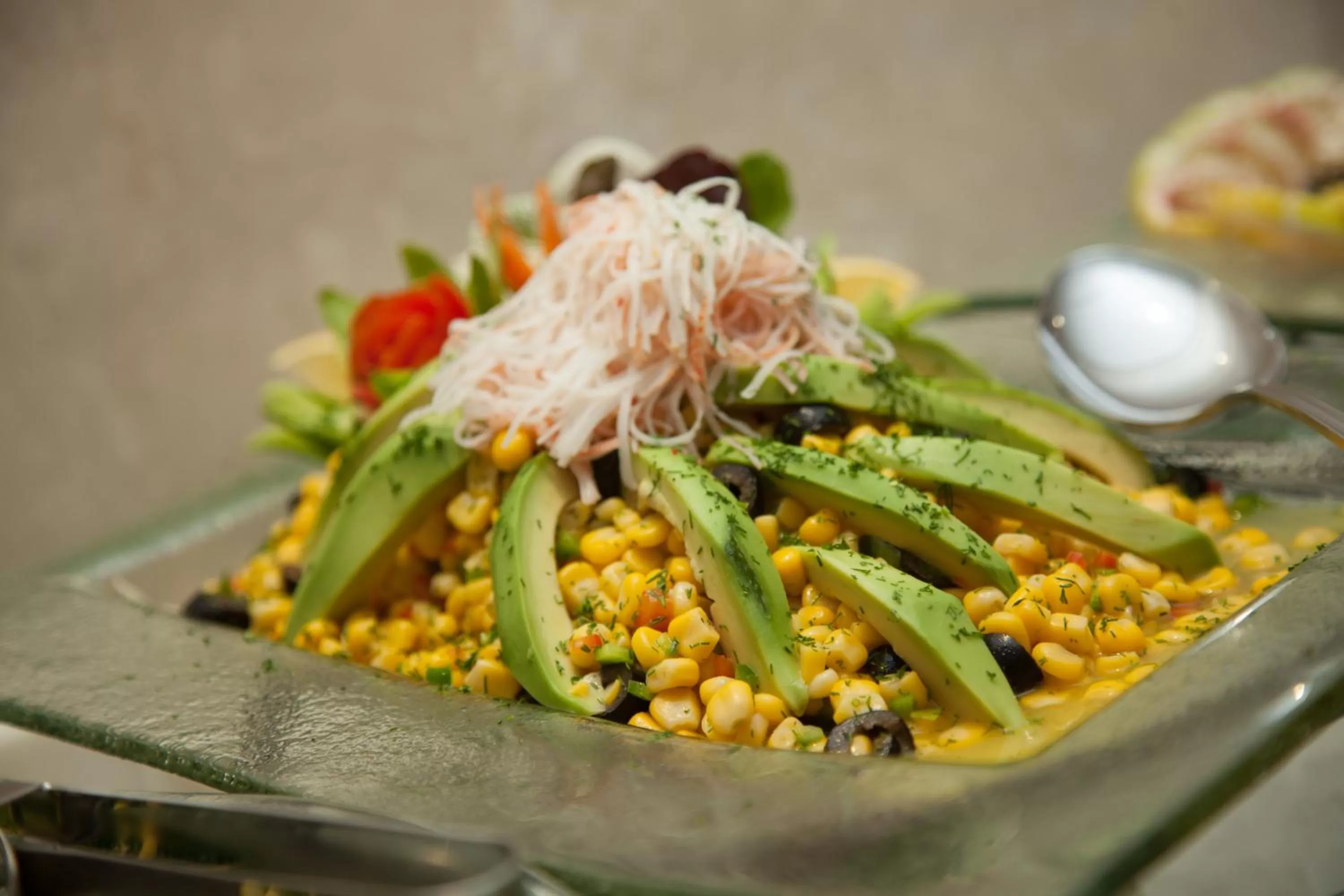 Food in Harir Palace Hotel