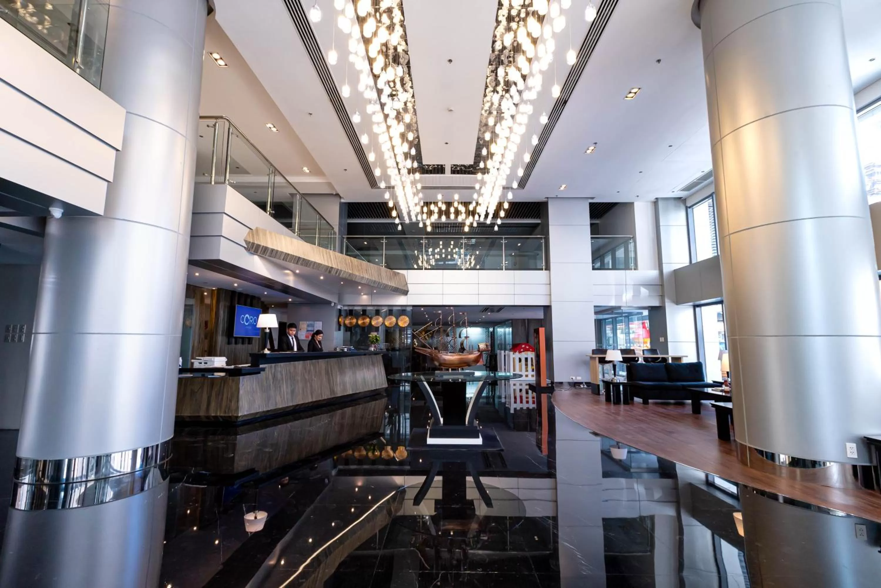Lobby or reception in Coro Hotel