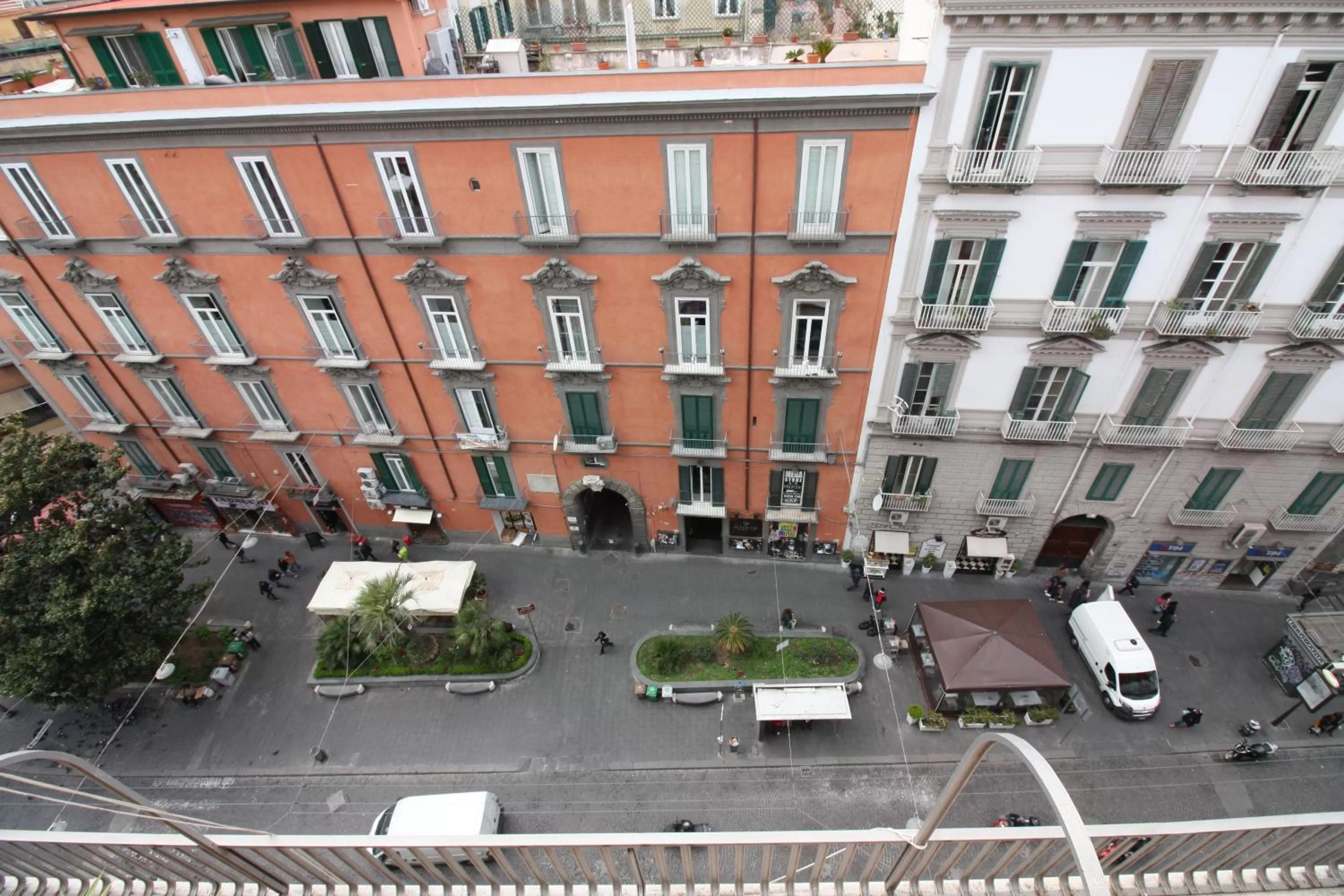 Double Room with Balcony in Salotto Borbonico