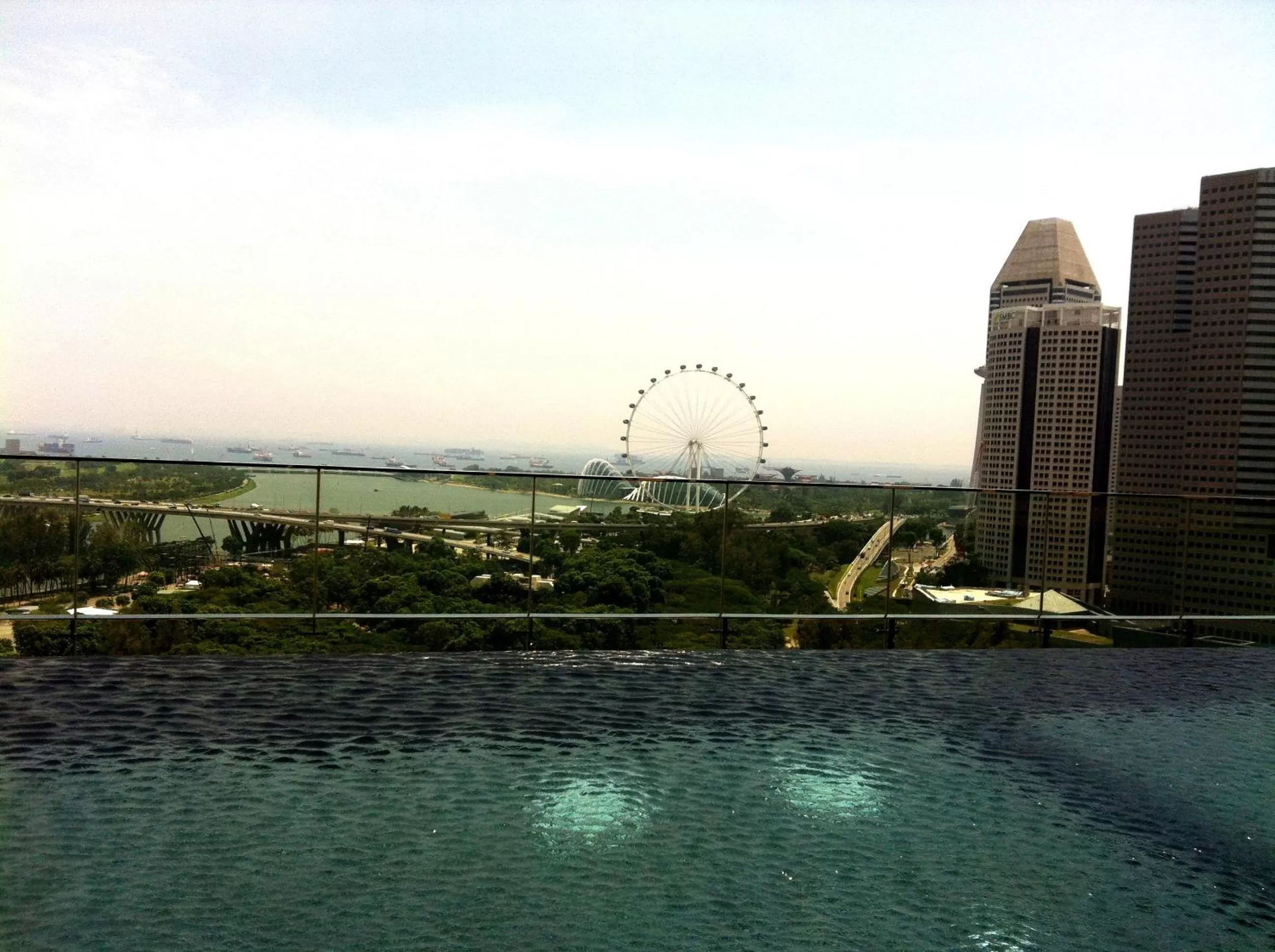 Swimming pool in Pan Pacific Serviced Suites Beach Road, Singapore