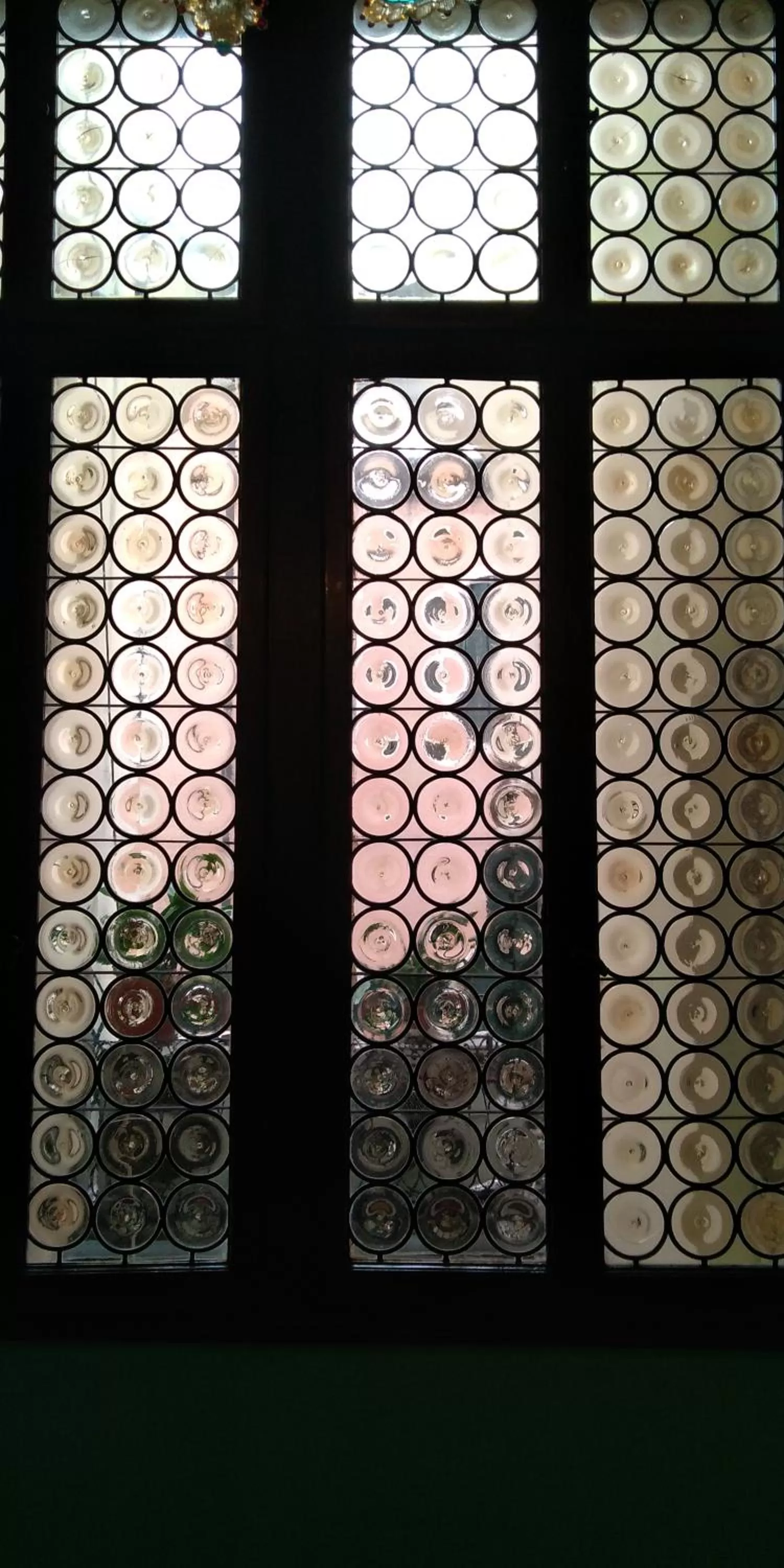 Decorative detail in Hotel Mezzo Pozzo