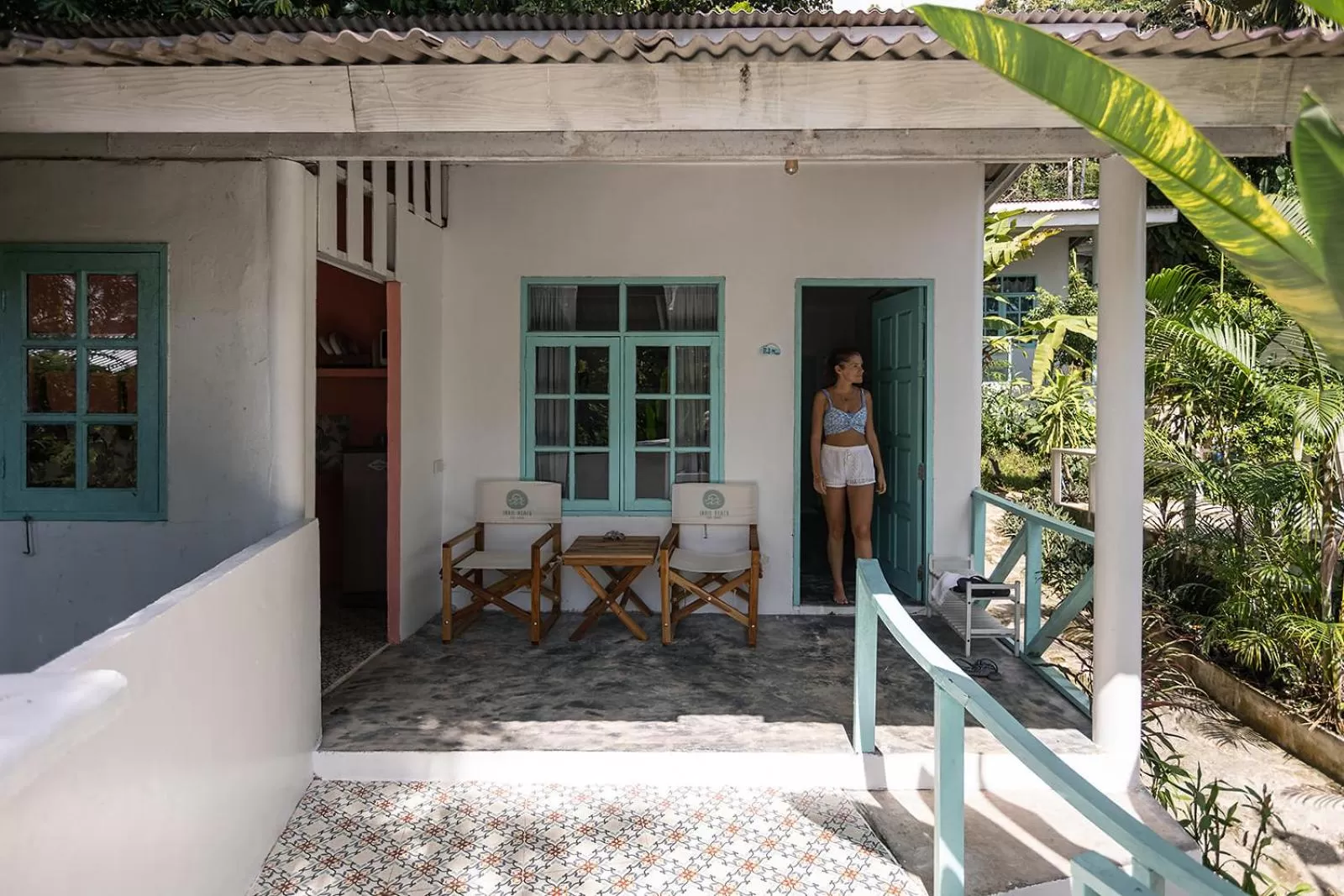 Patio in Indie Beach Bungalows