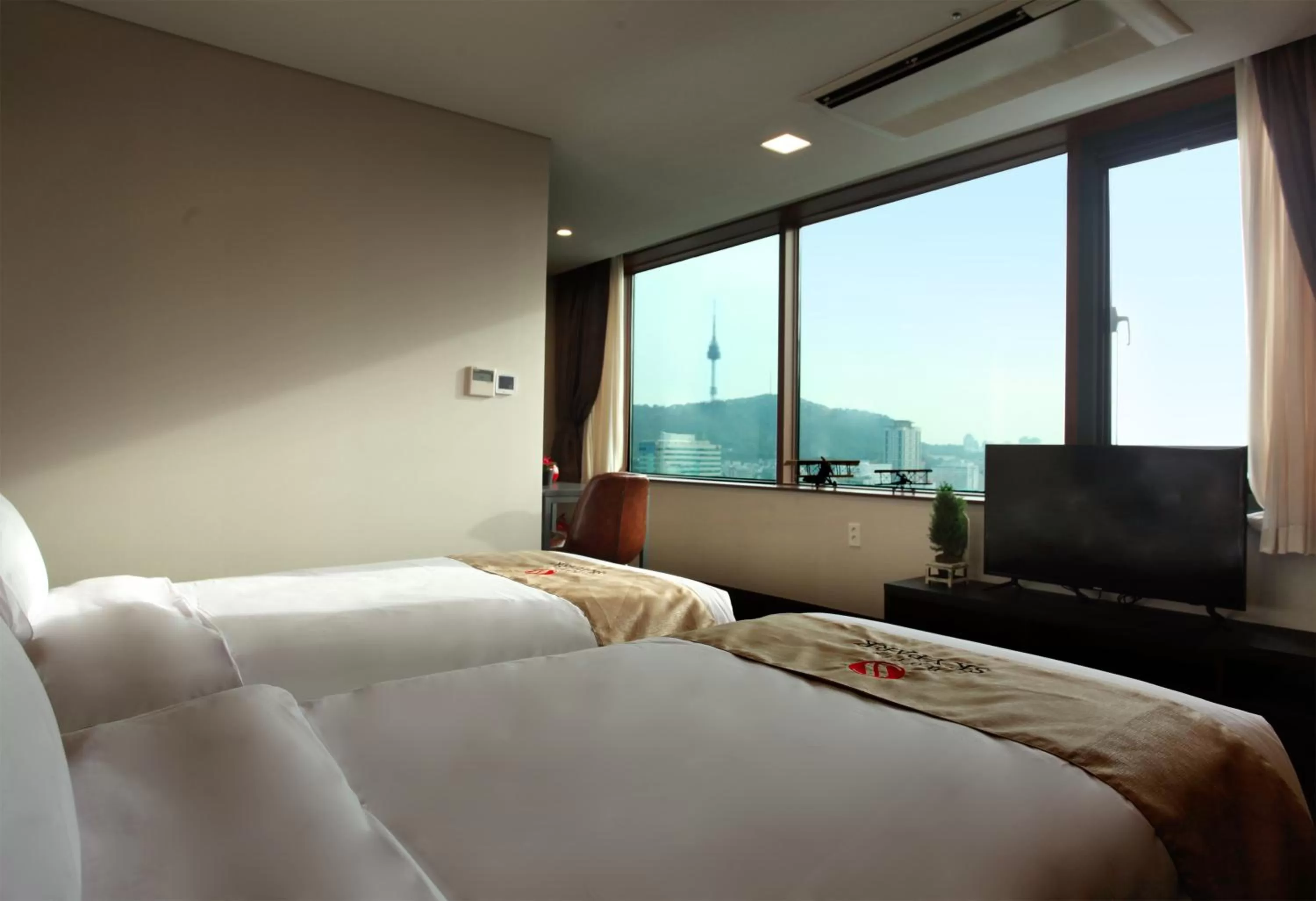 Bedroom, Bed in Hotel Skypark Kingstown Dongdaemun