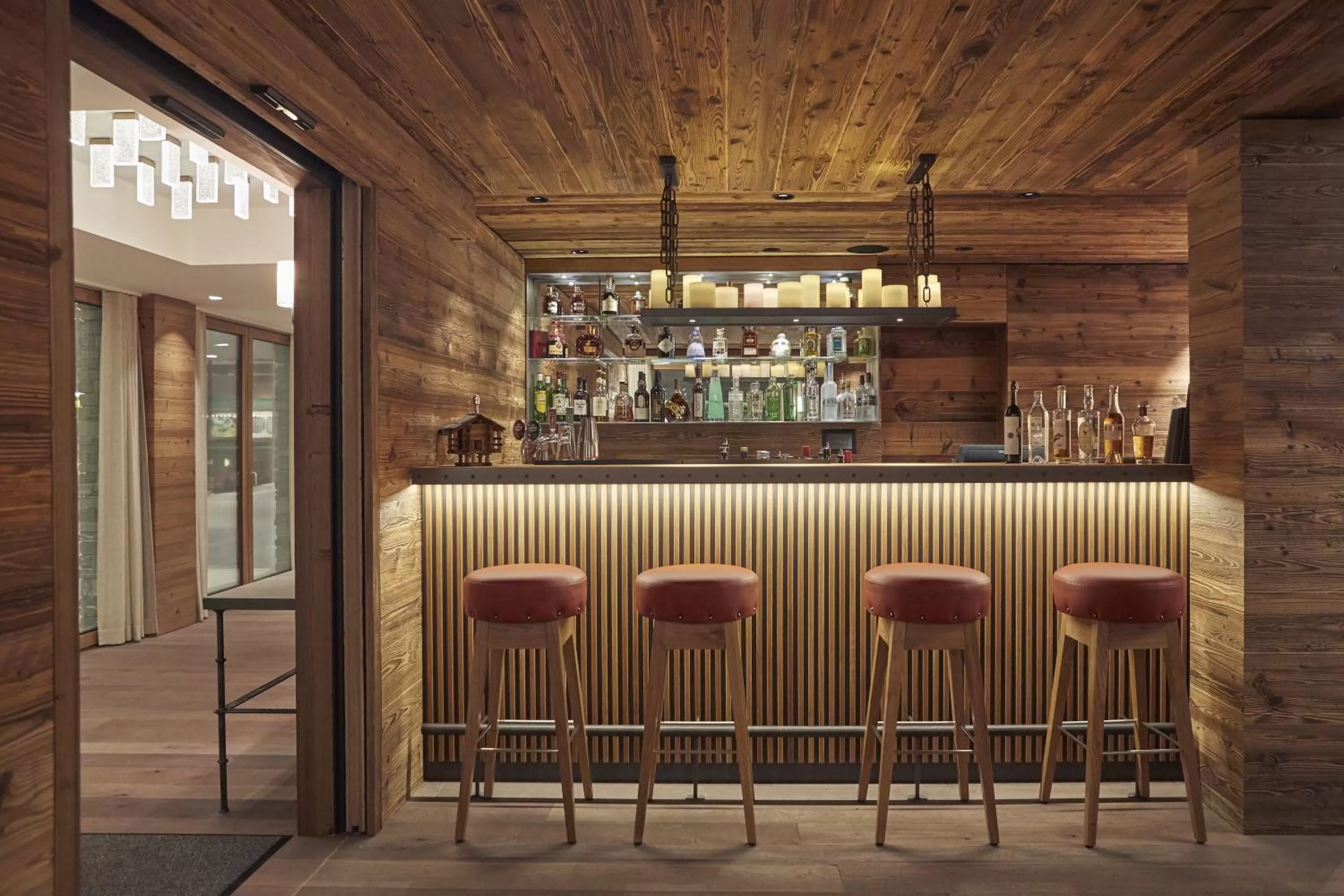 Lobby or reception in The Capra Saas-Fee