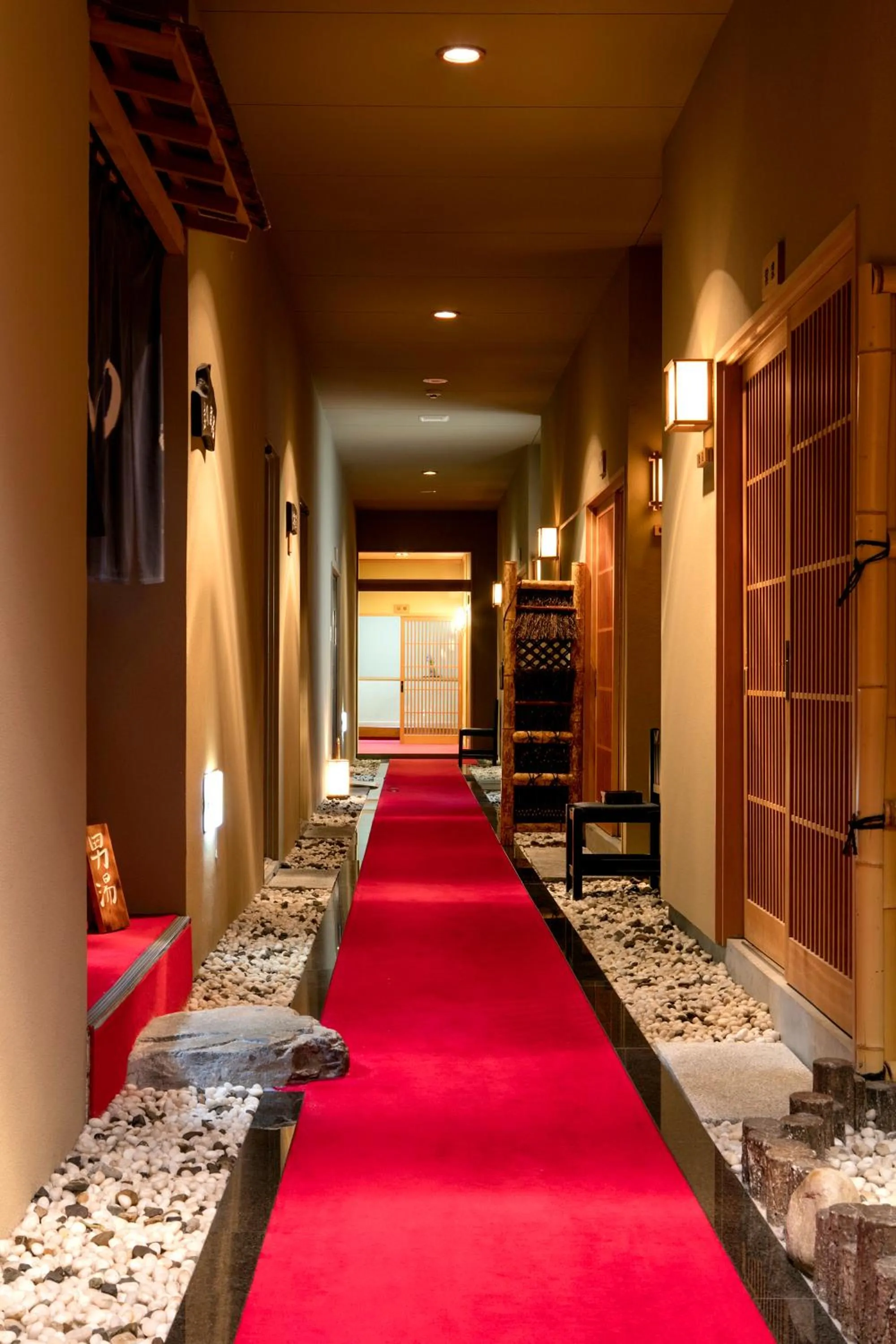 Decorative detail in Ryokan Warabino