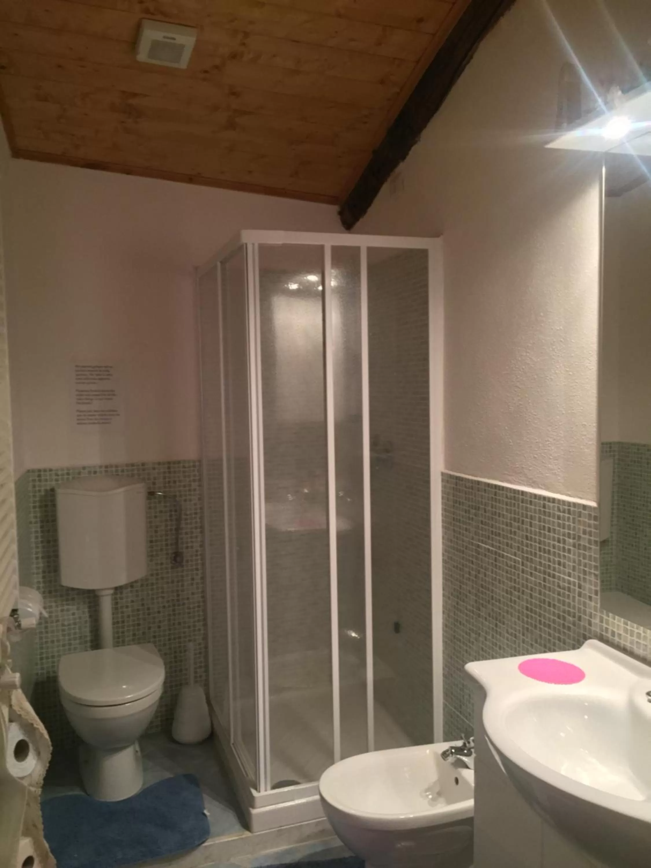 Shower in Marika's Home