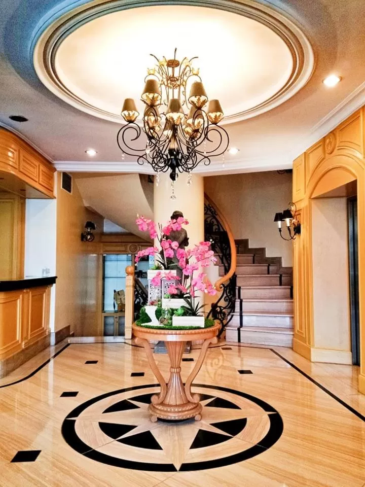 Lobby or reception in The Grand Dame Hotel