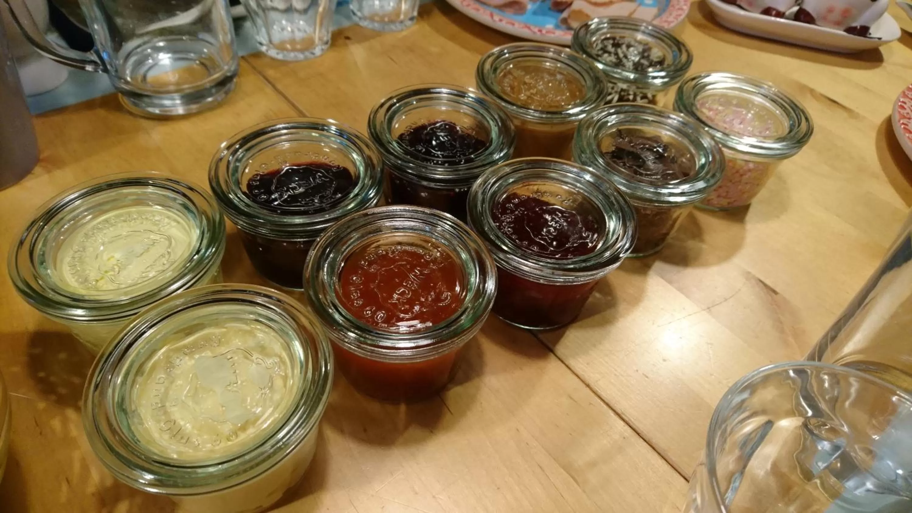 Continental breakfast in B&B Verwoldsehof