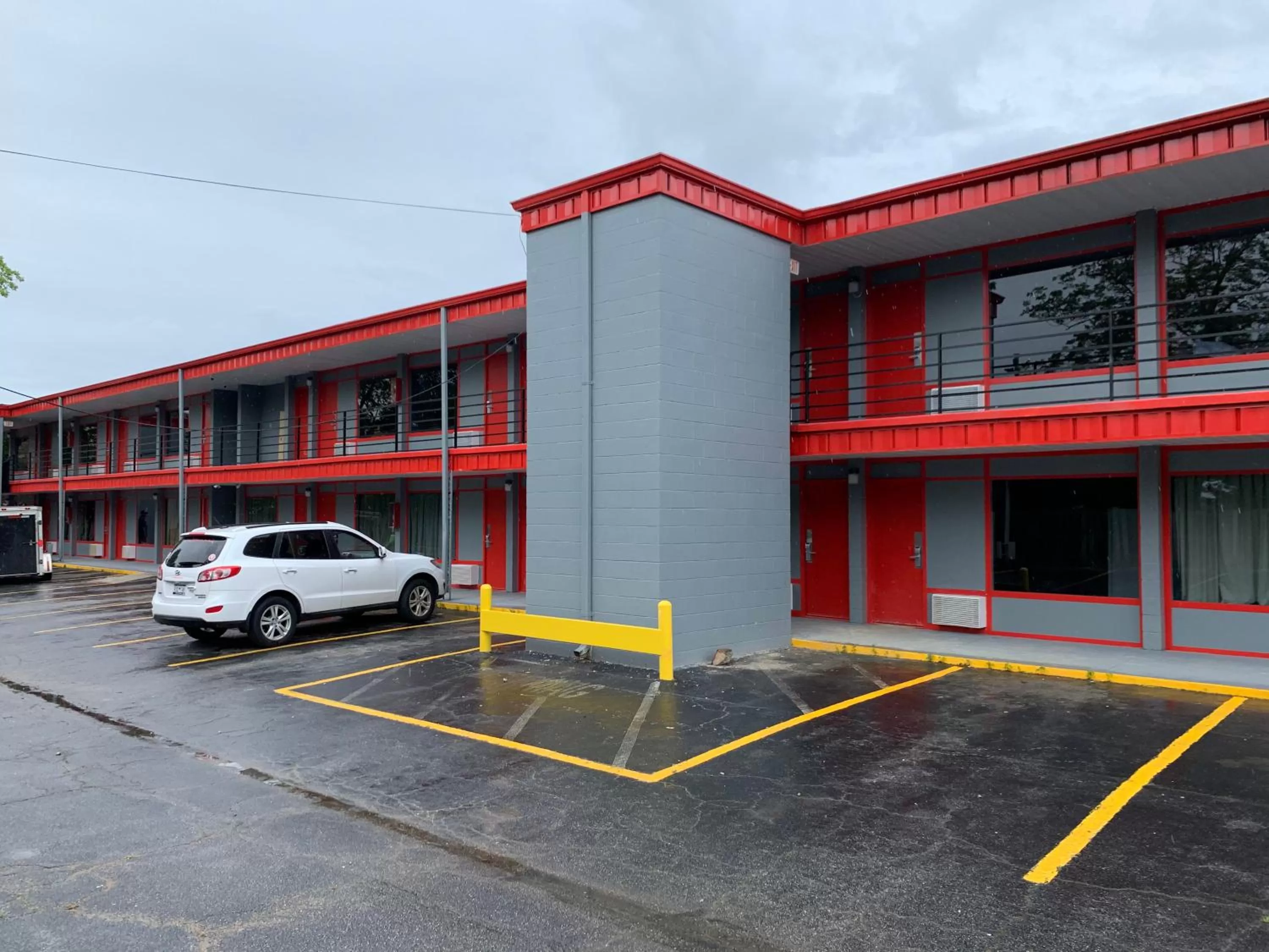 Property building in Rodeway Inn Augusta North Washington Road
