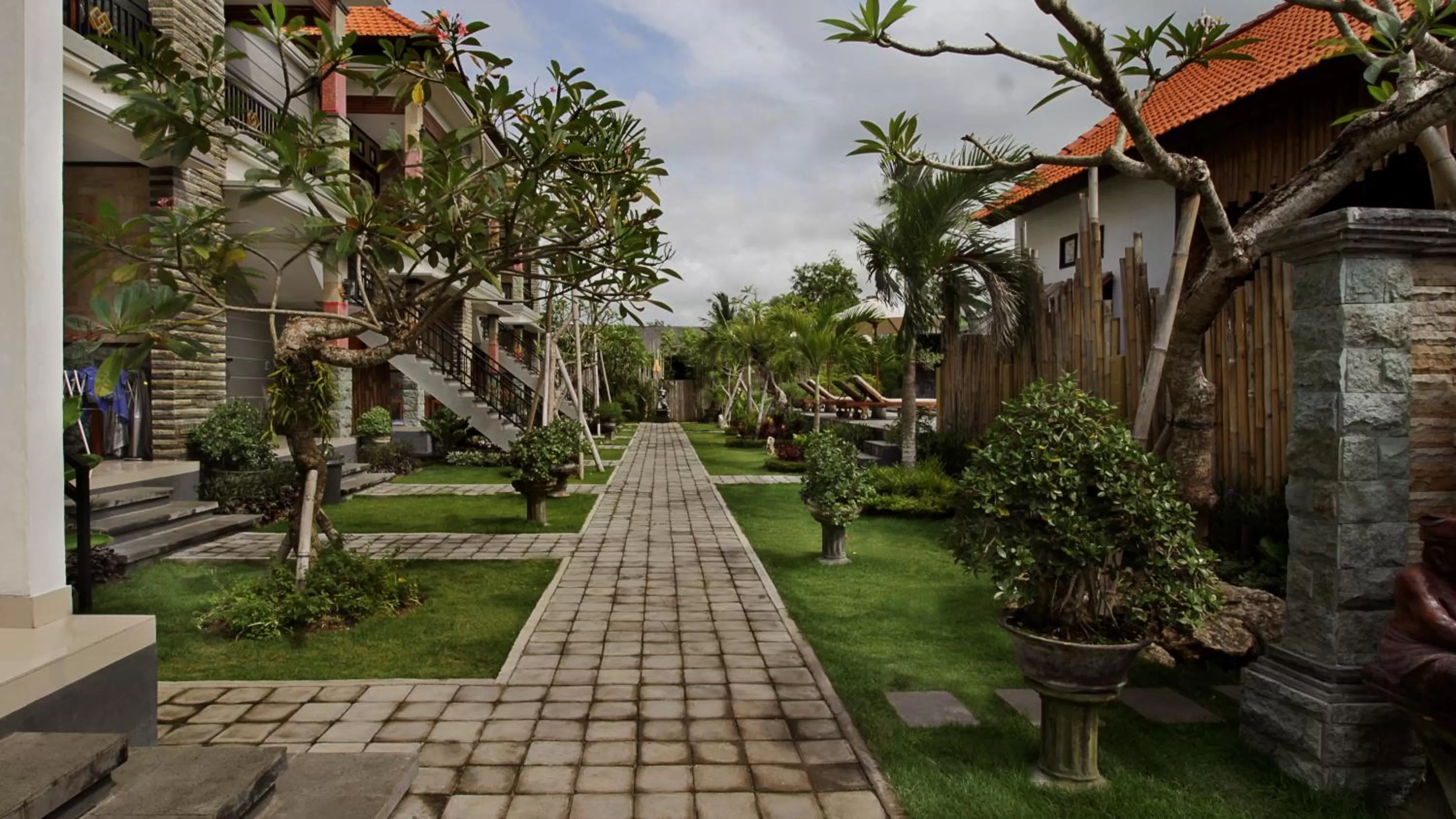 Garden in Hotel Arsa Santhi Nusa Penida