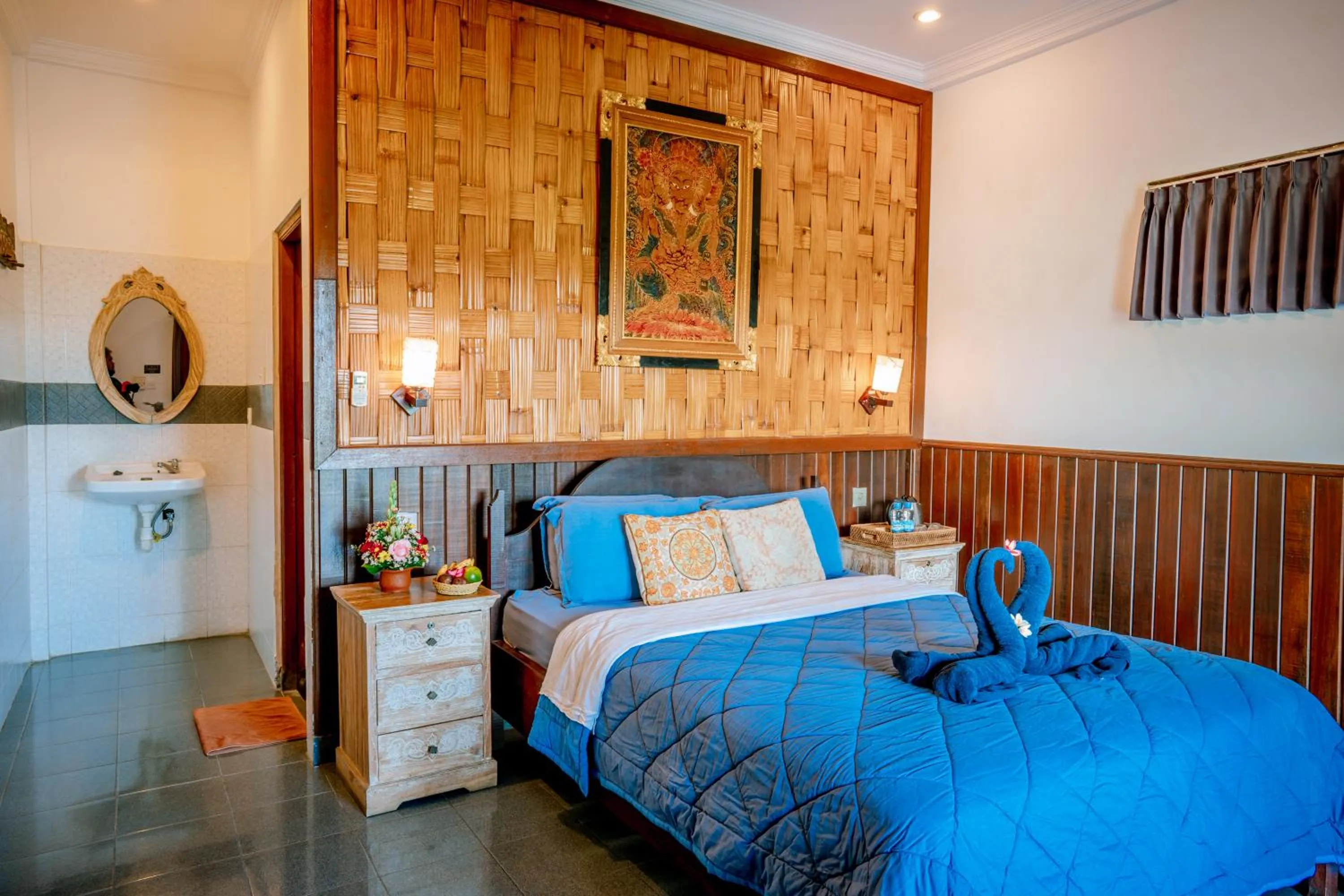 Bedroom, Bed in Kun - Kun Guest House Ubud