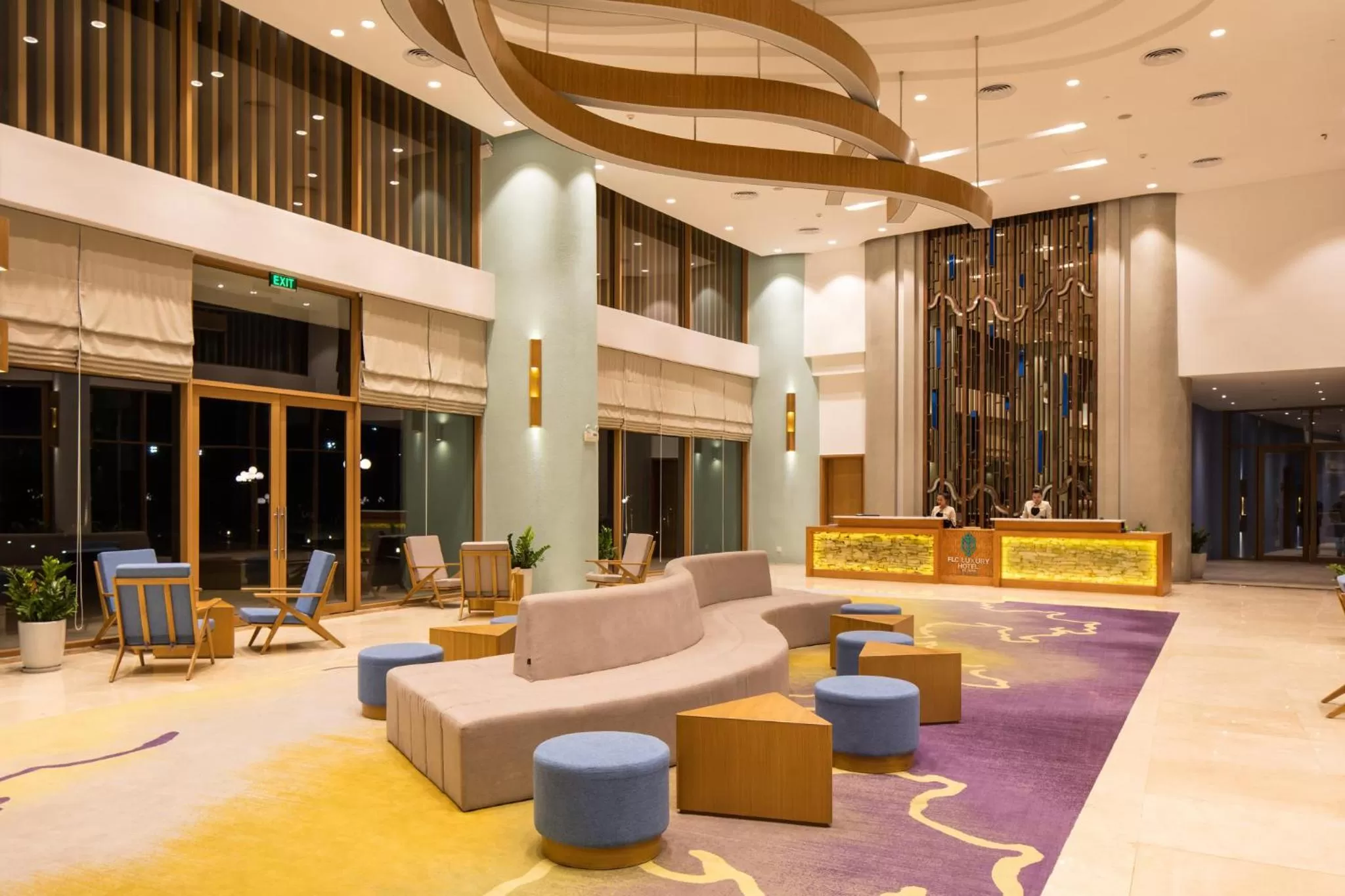 Lobby or reception in FLC Luxury Hotel Quy Nhon