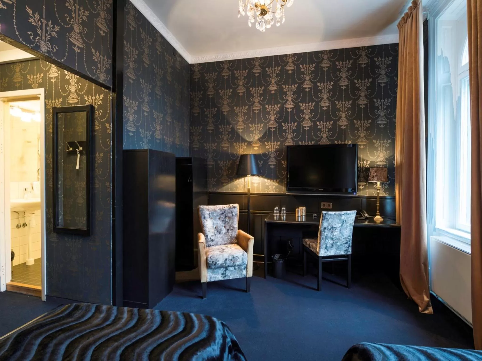 TV and multimedia, Bed in Stadshotellet Lidköping