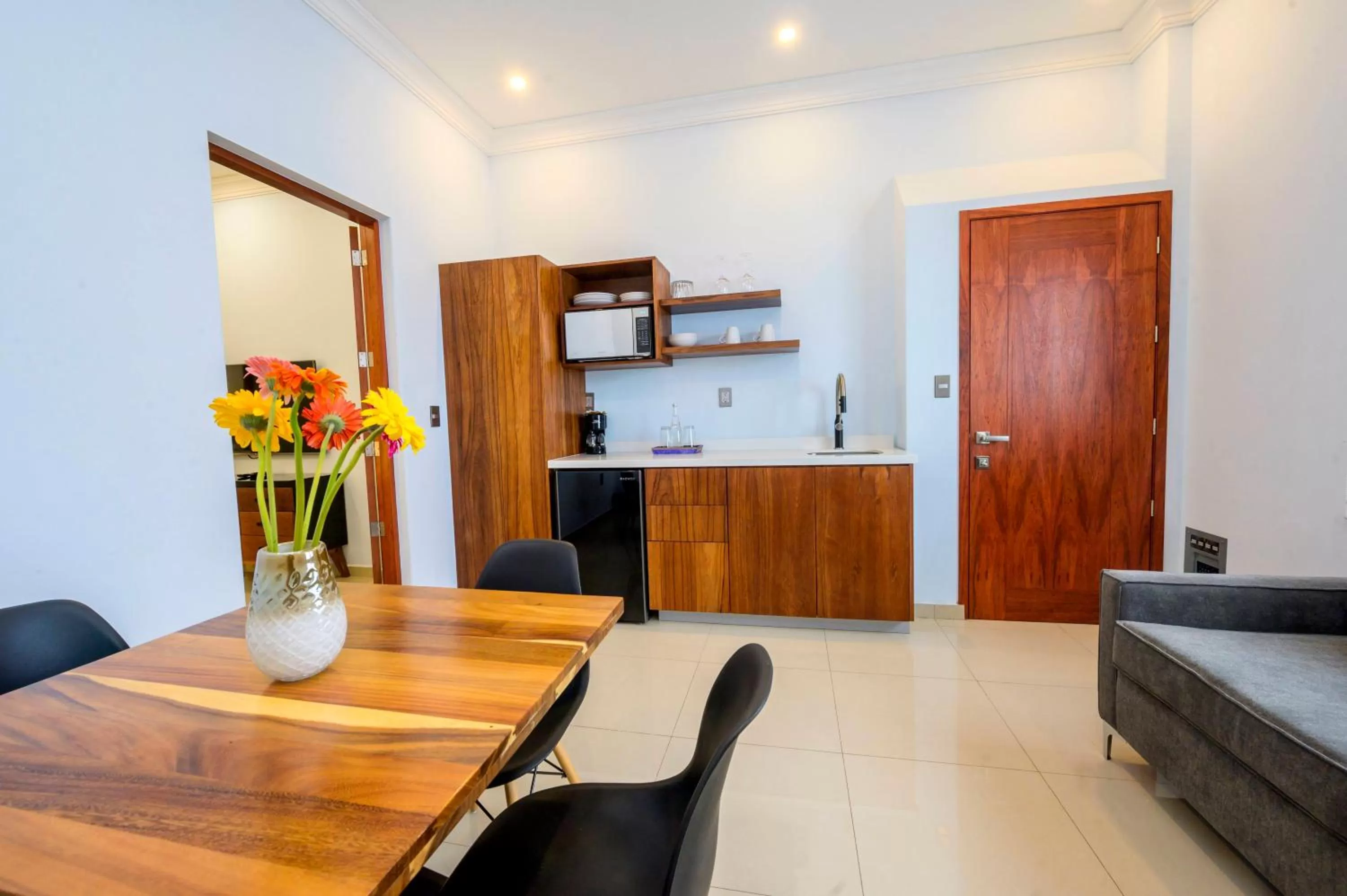 Kitchen or kitchenette in Suites de La Parra