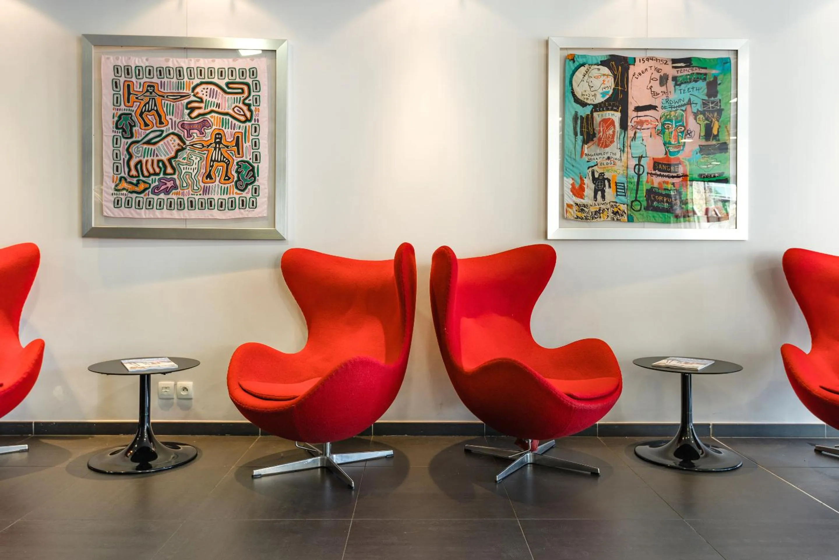 Lobby or reception in Lagrange Aparthotel Lyon Lumière