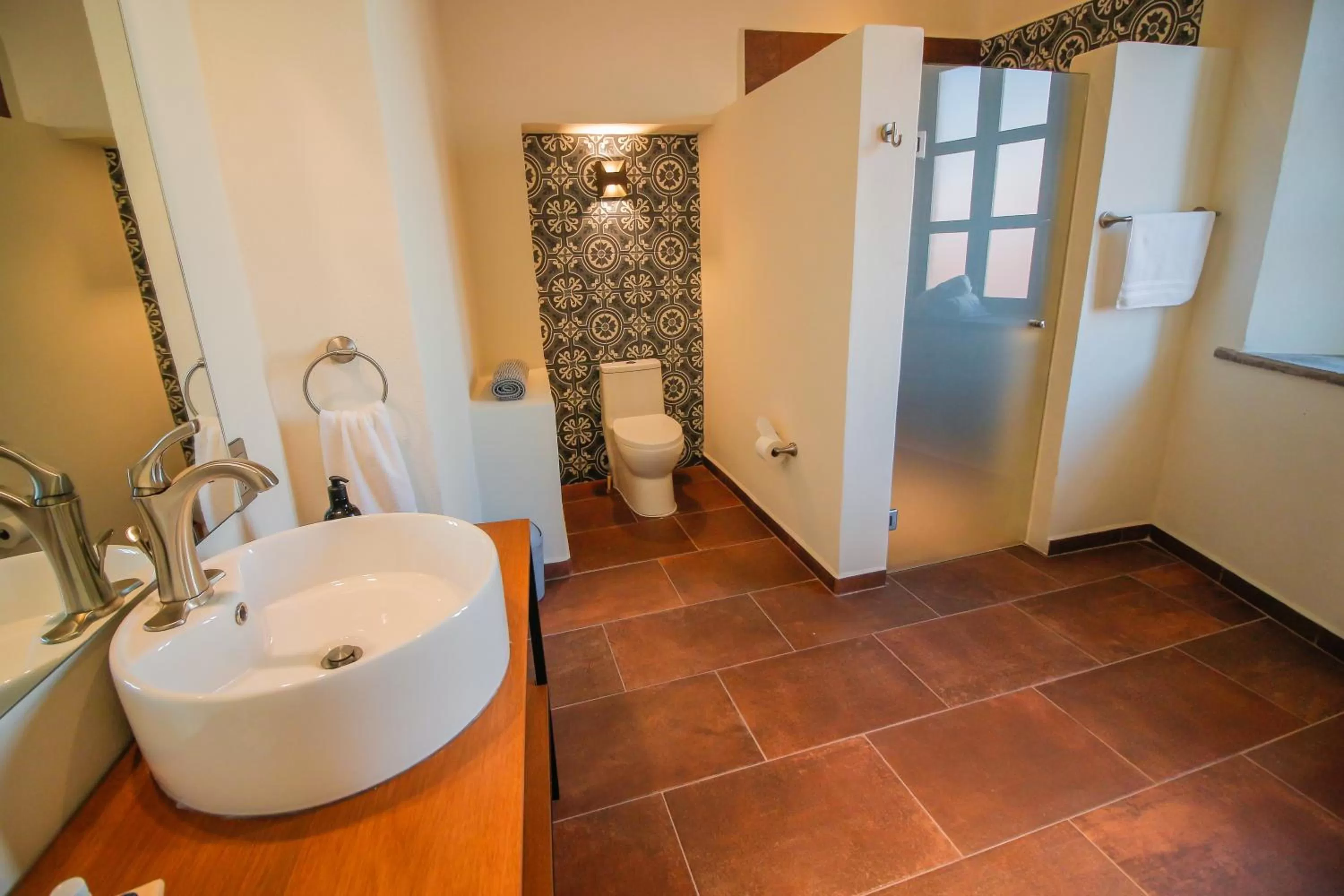 Bathroom in Hotel La Notaría