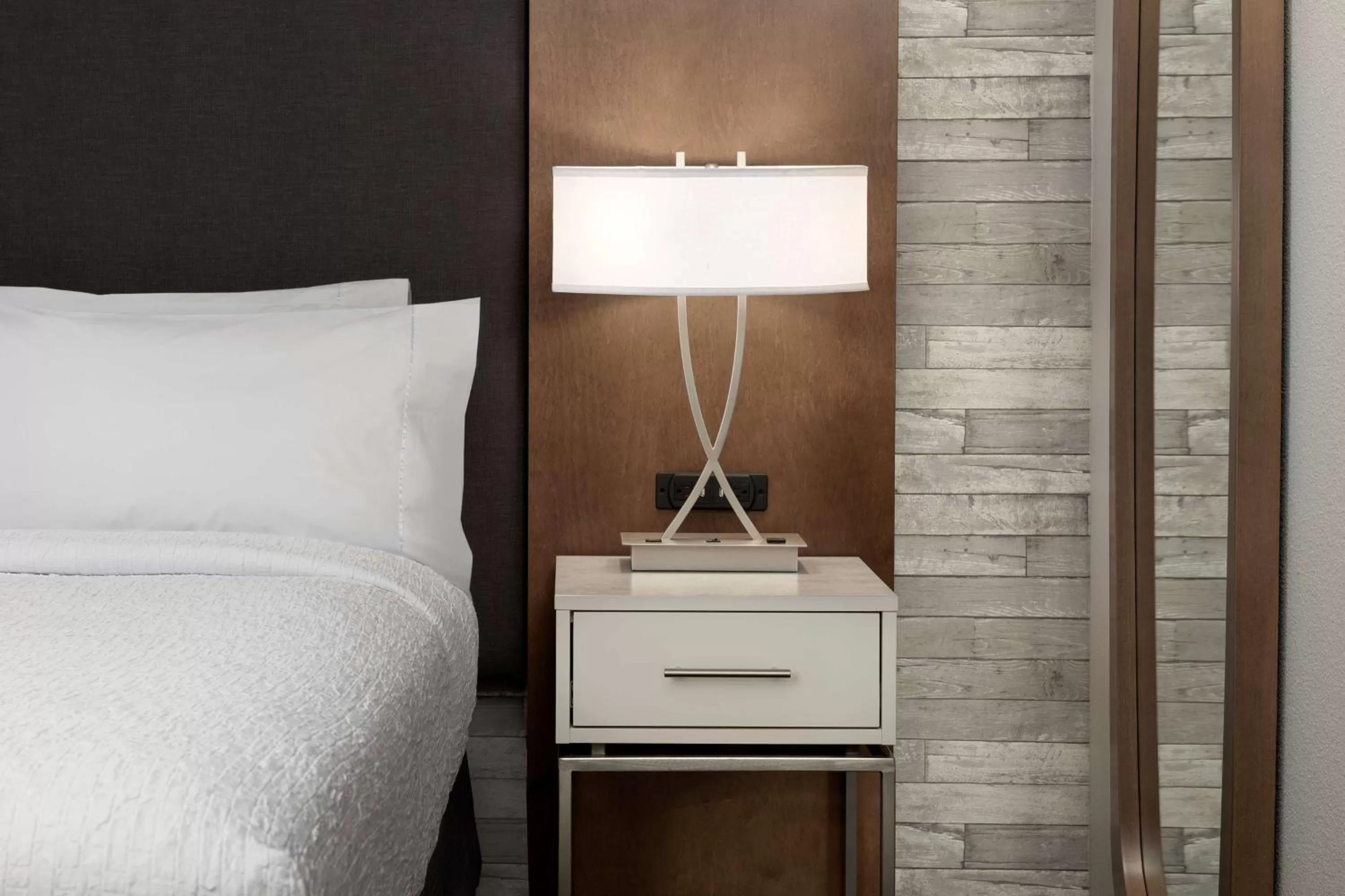 Bed in Homewood Suites By Hilton Louisville Airport