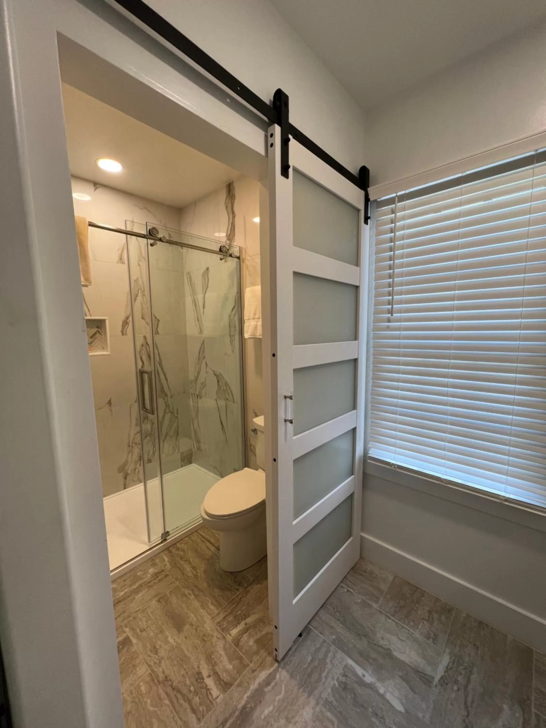 Shower in Elaine's Cape May Boutique Hotel