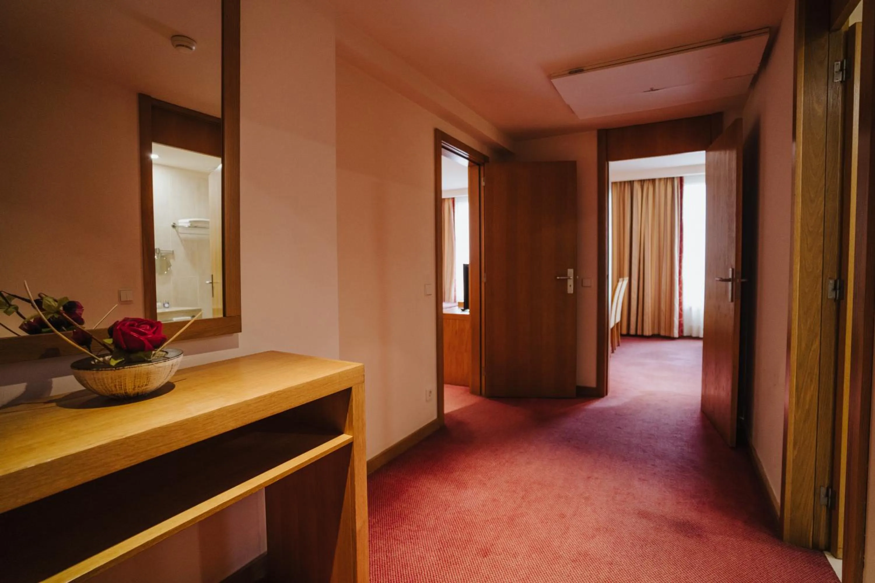 Seating area in Hotel Premium Porto Maia