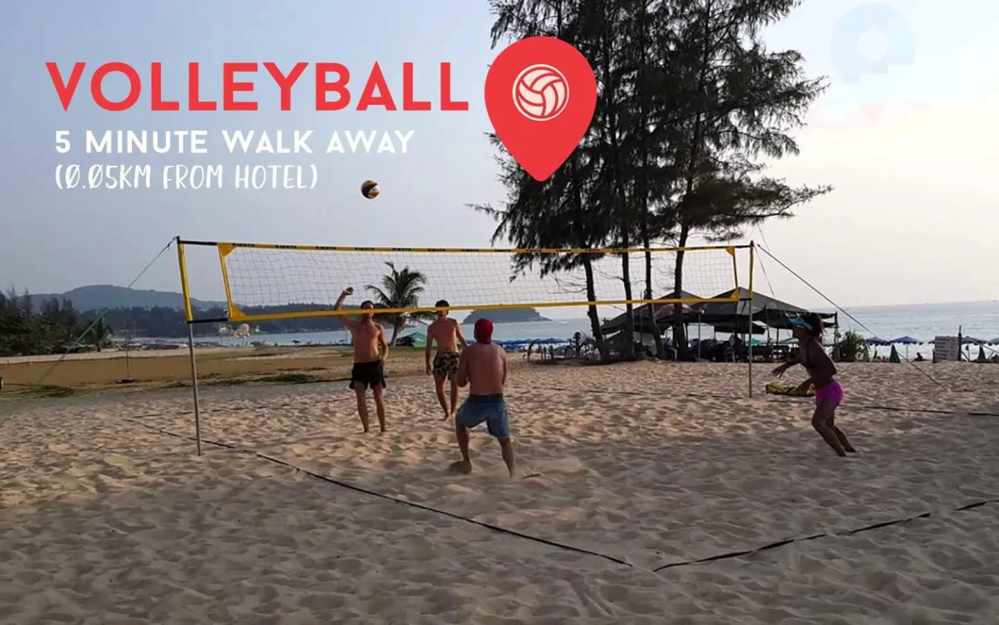 Beach in Phoenix Hotel Karon Beach