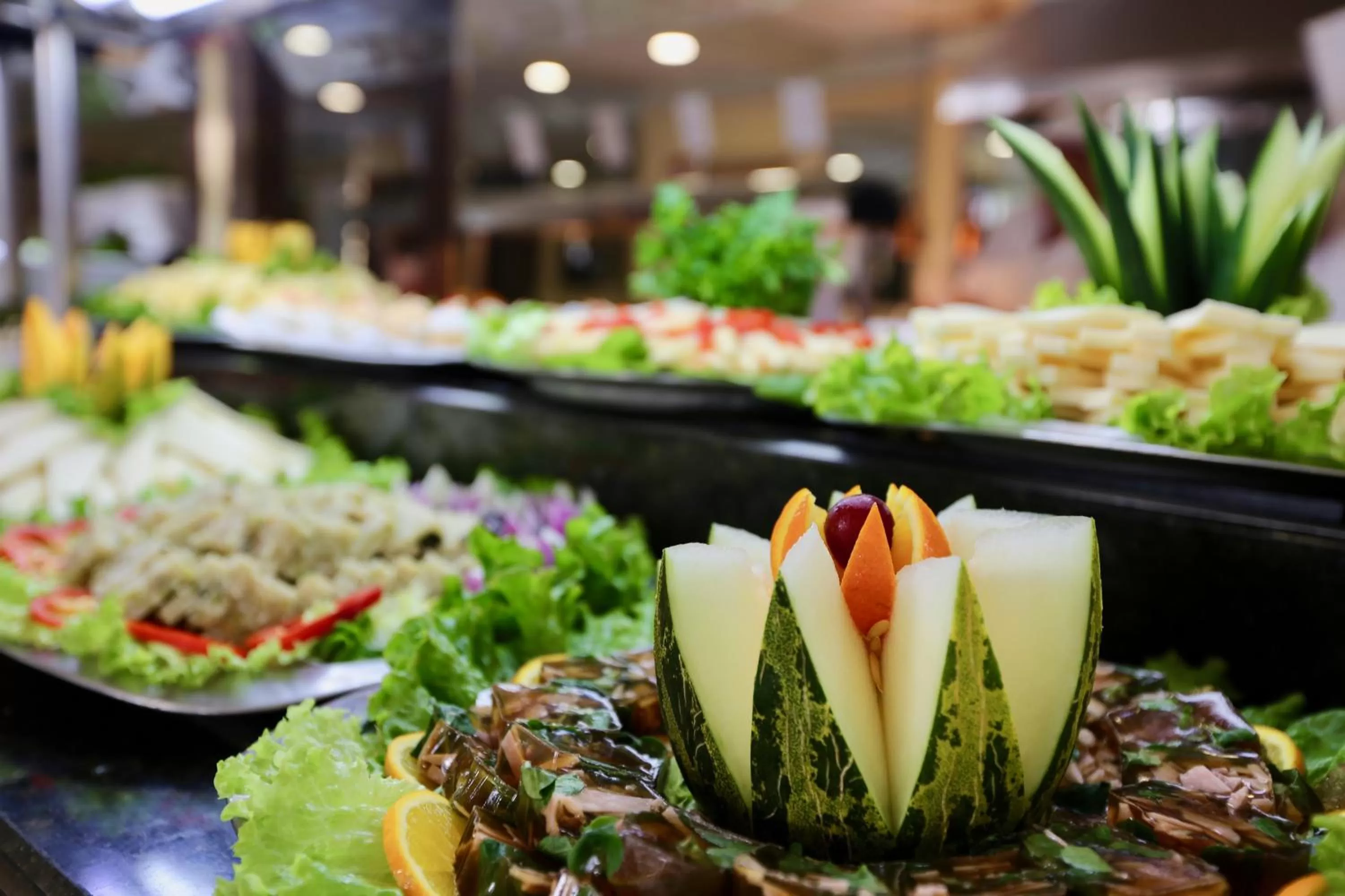 Food and drinks in Hotel Puerto Palace