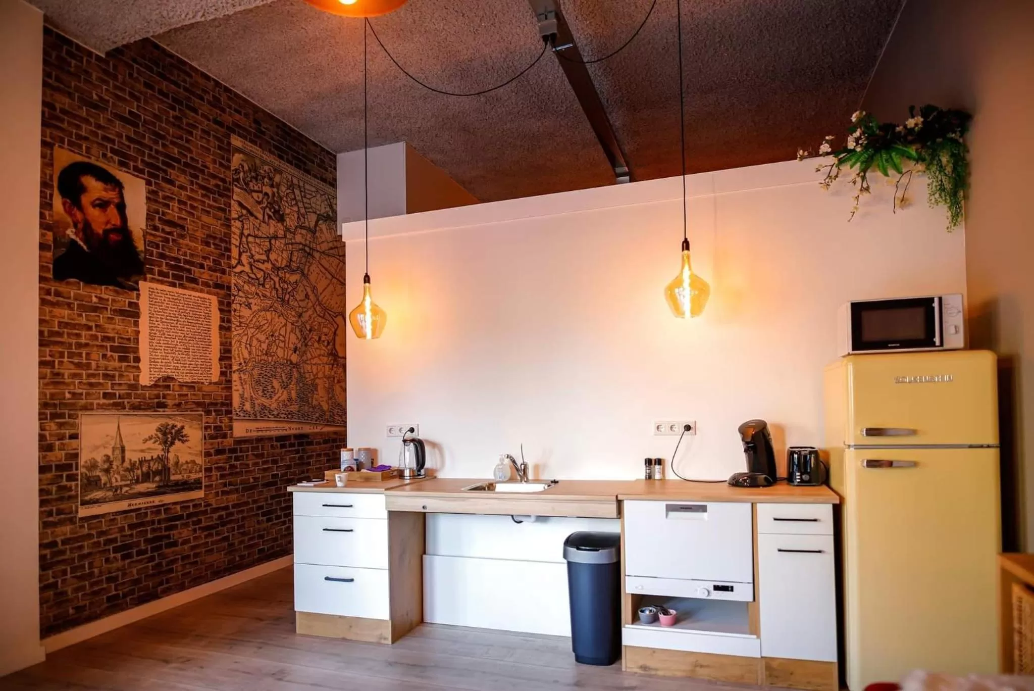 Kitchen or kitchenette, Kitchen/Kitchenette in Bed & Breakfast Bakker Meijer