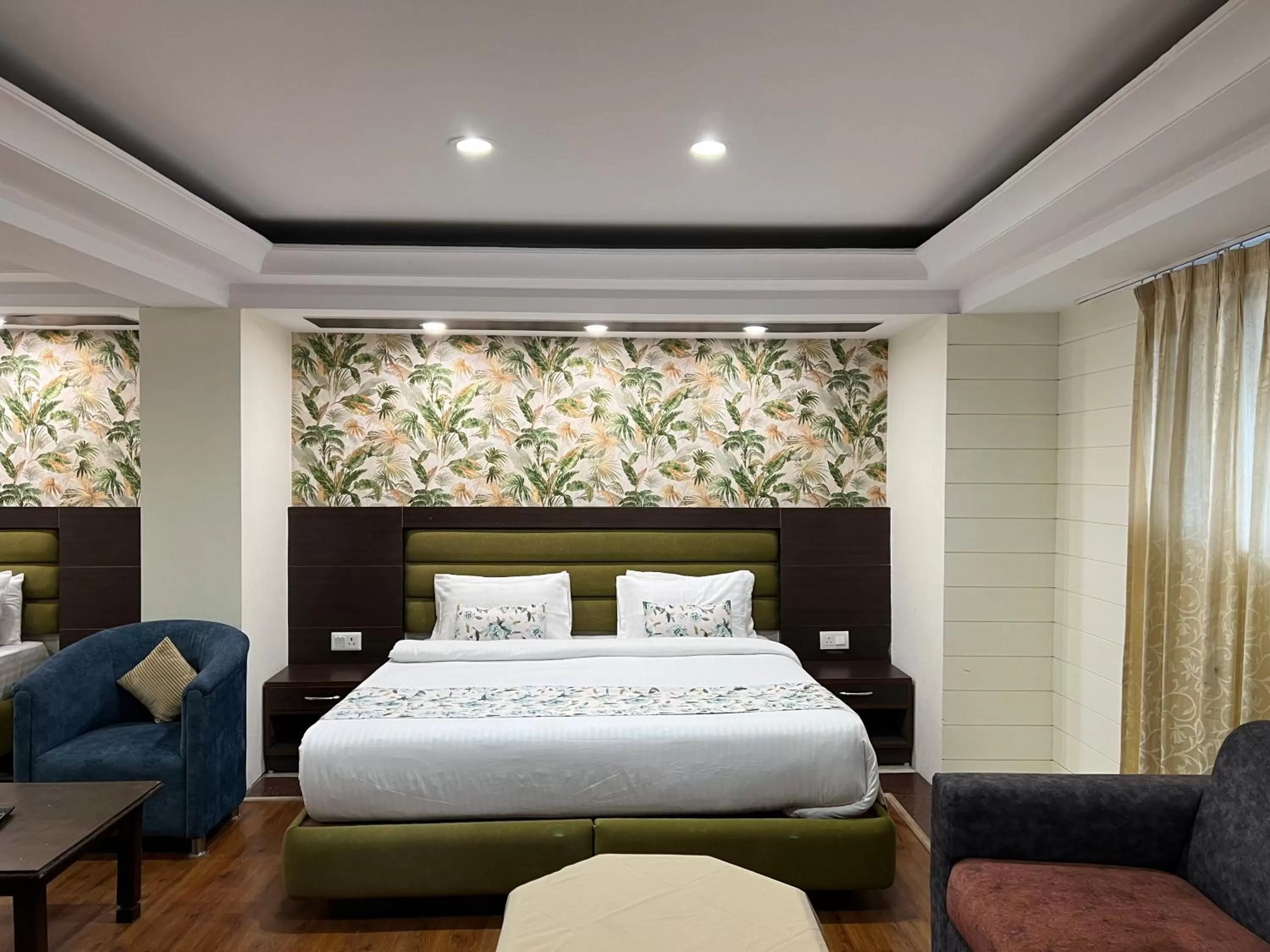 Bed in Hotel Shiva Continental