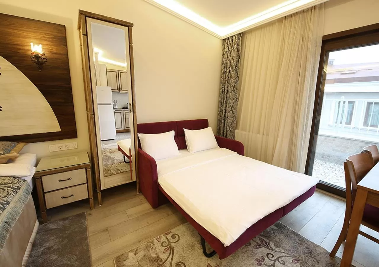 Bed in Katelya Hotel