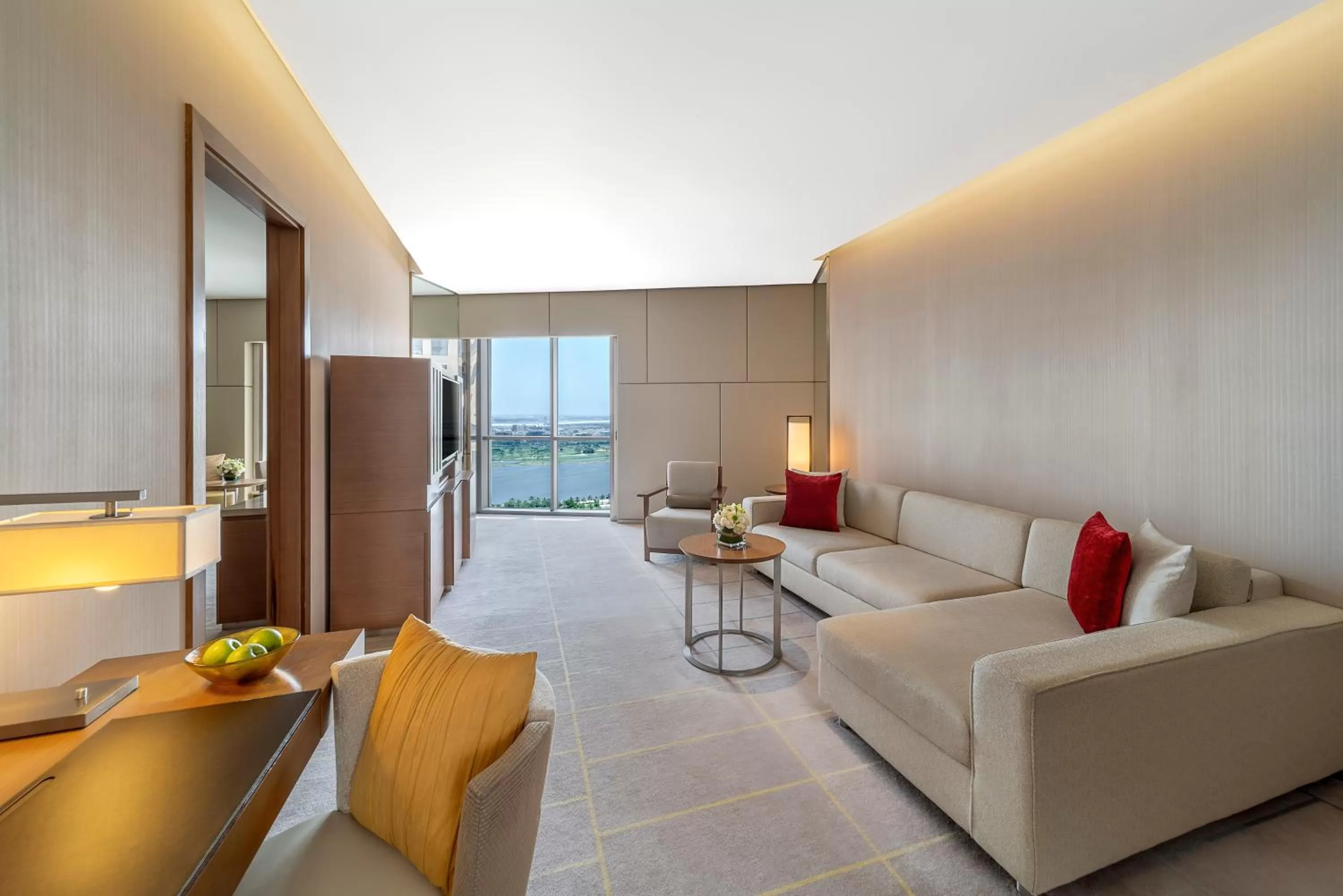 Living room in Hyatt Regency Dubai Creek Heights