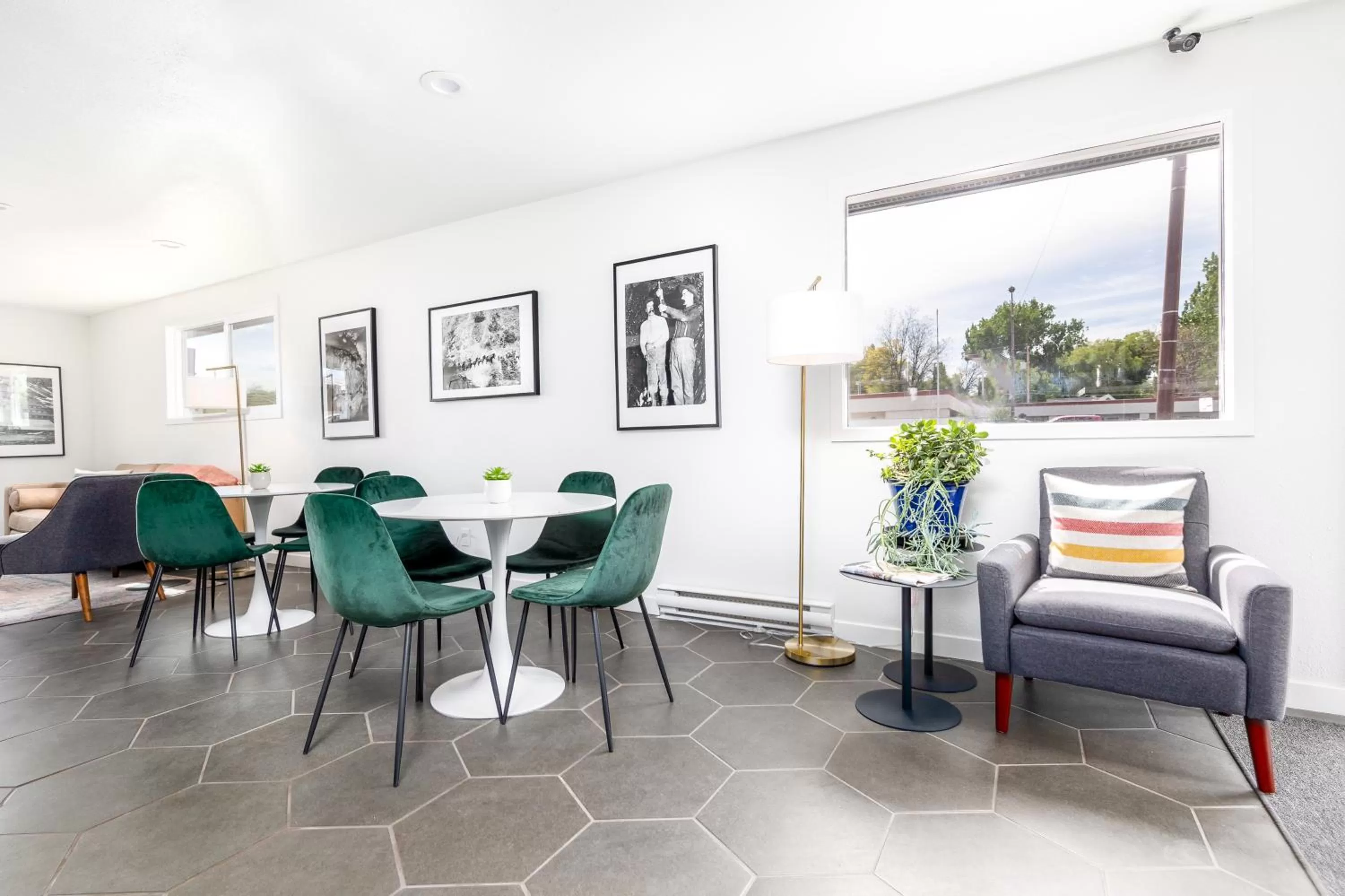 Lobby or reception in Minecart Motor Lodge