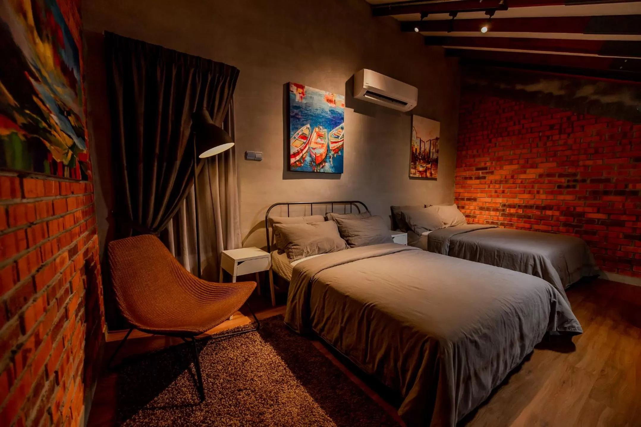 Bedroom, Bed in Arch Studio Cenang