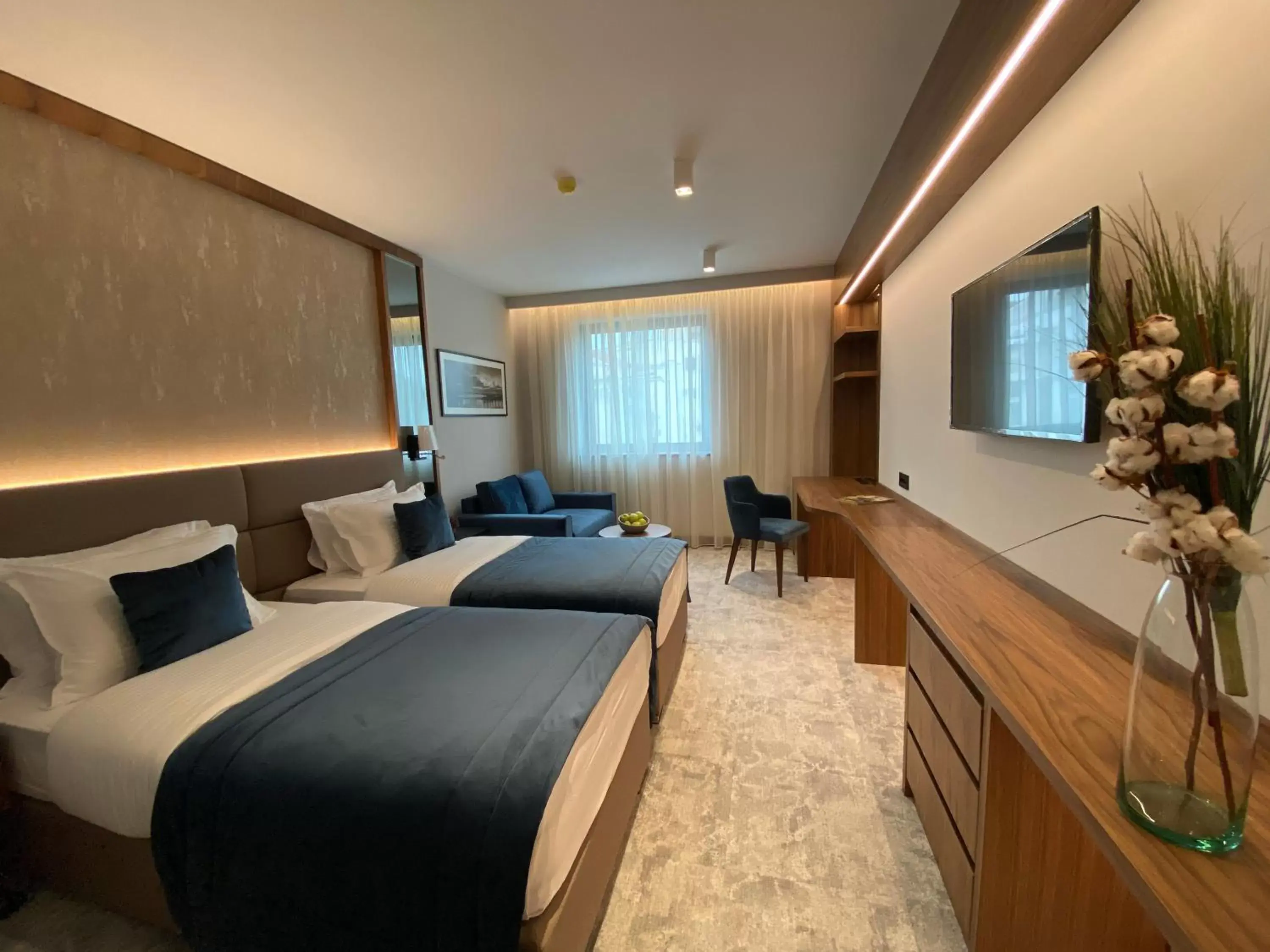 Standard Twin Room in Central Point Hotel Beograd Standard Twin Room in Central Point Hotel Beograd