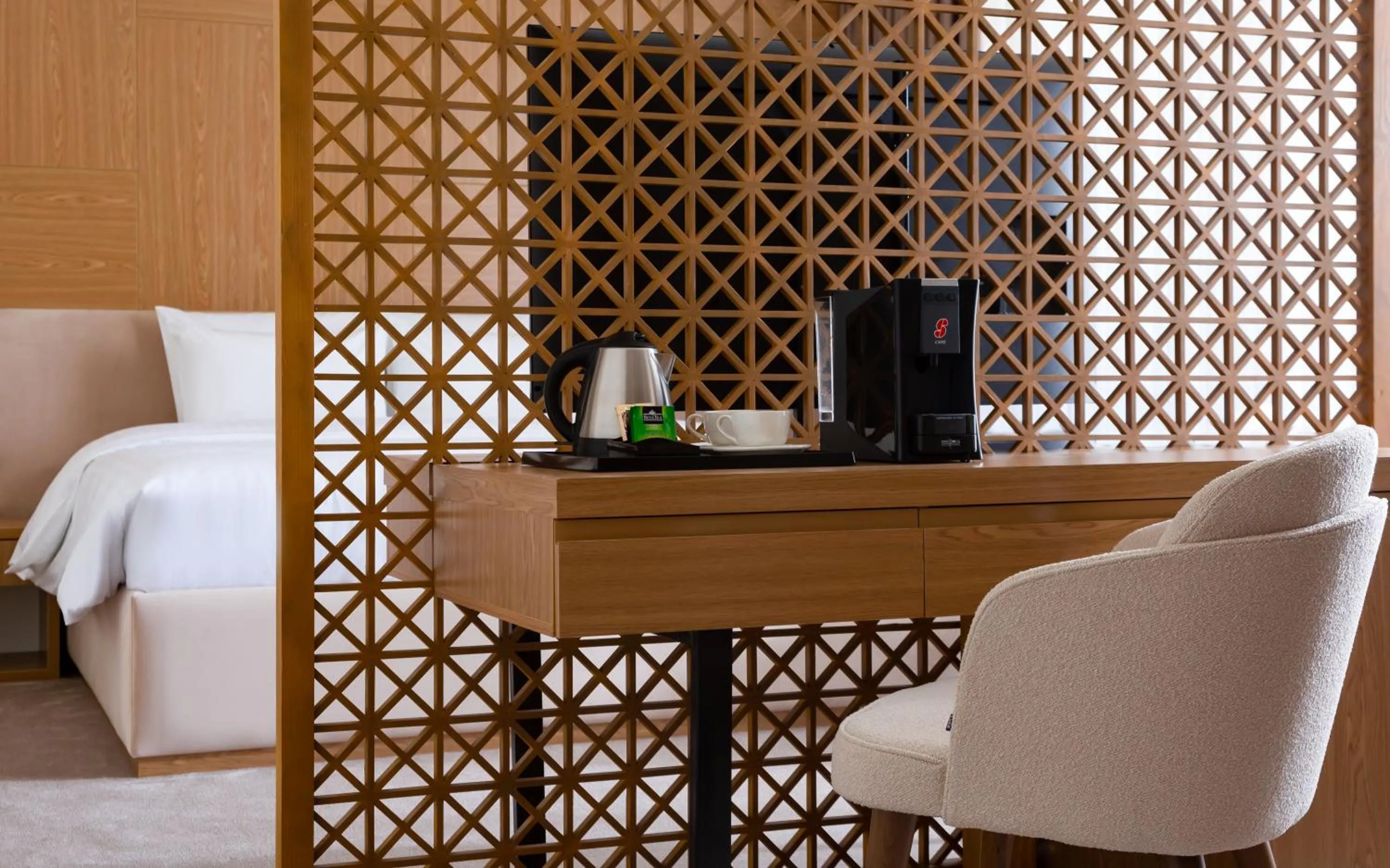 Bed in Mercure Bukhara Old Town