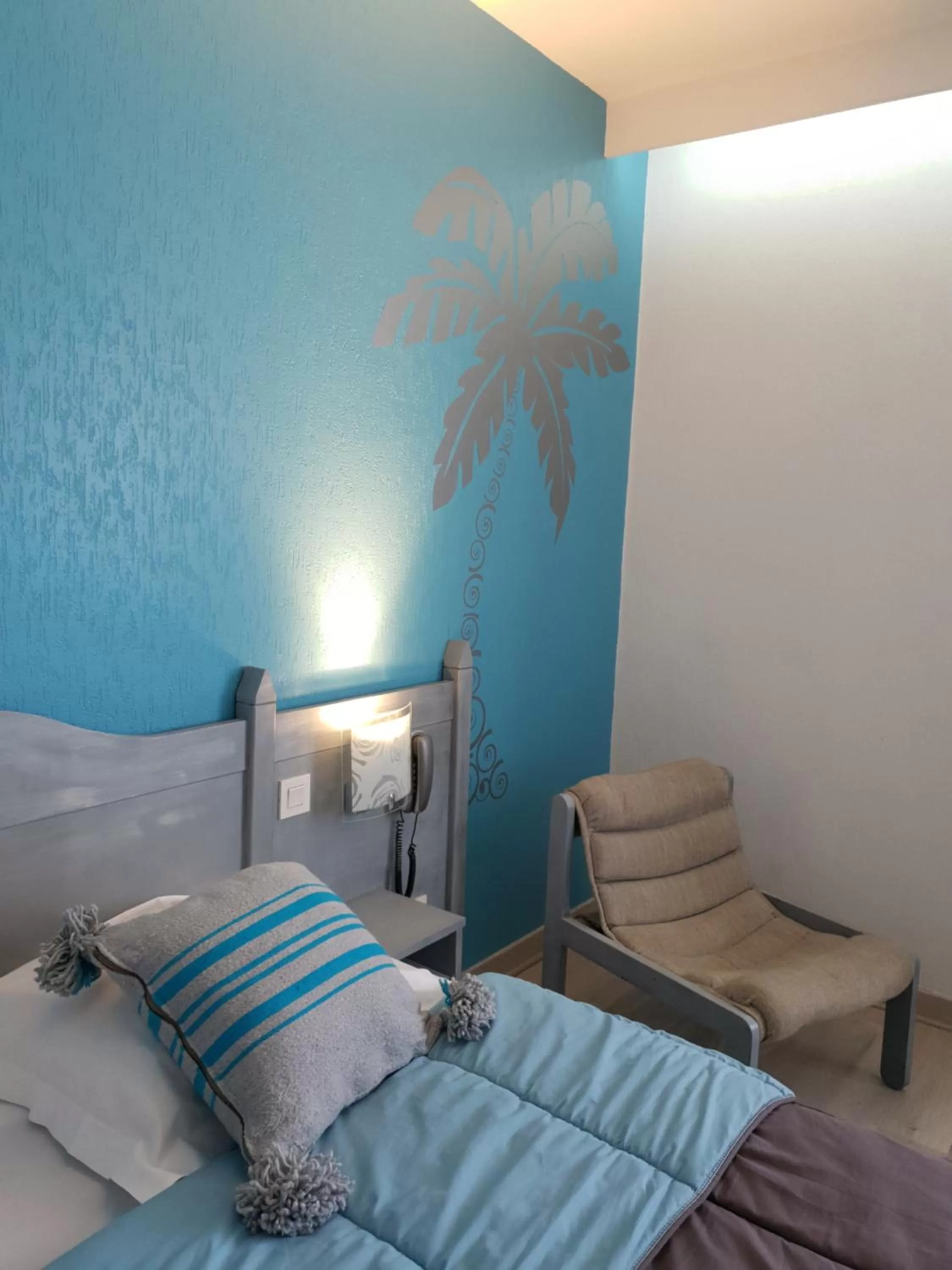 Garden view, Bed in Les Jardins du Forez