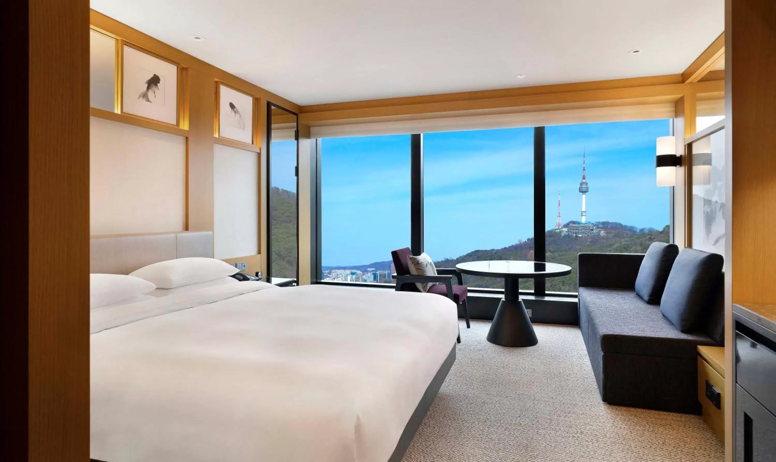 King Room with Mountain View in Grand Hyatt Seoul King Room with Mountain View in Grand Hyatt Seoul