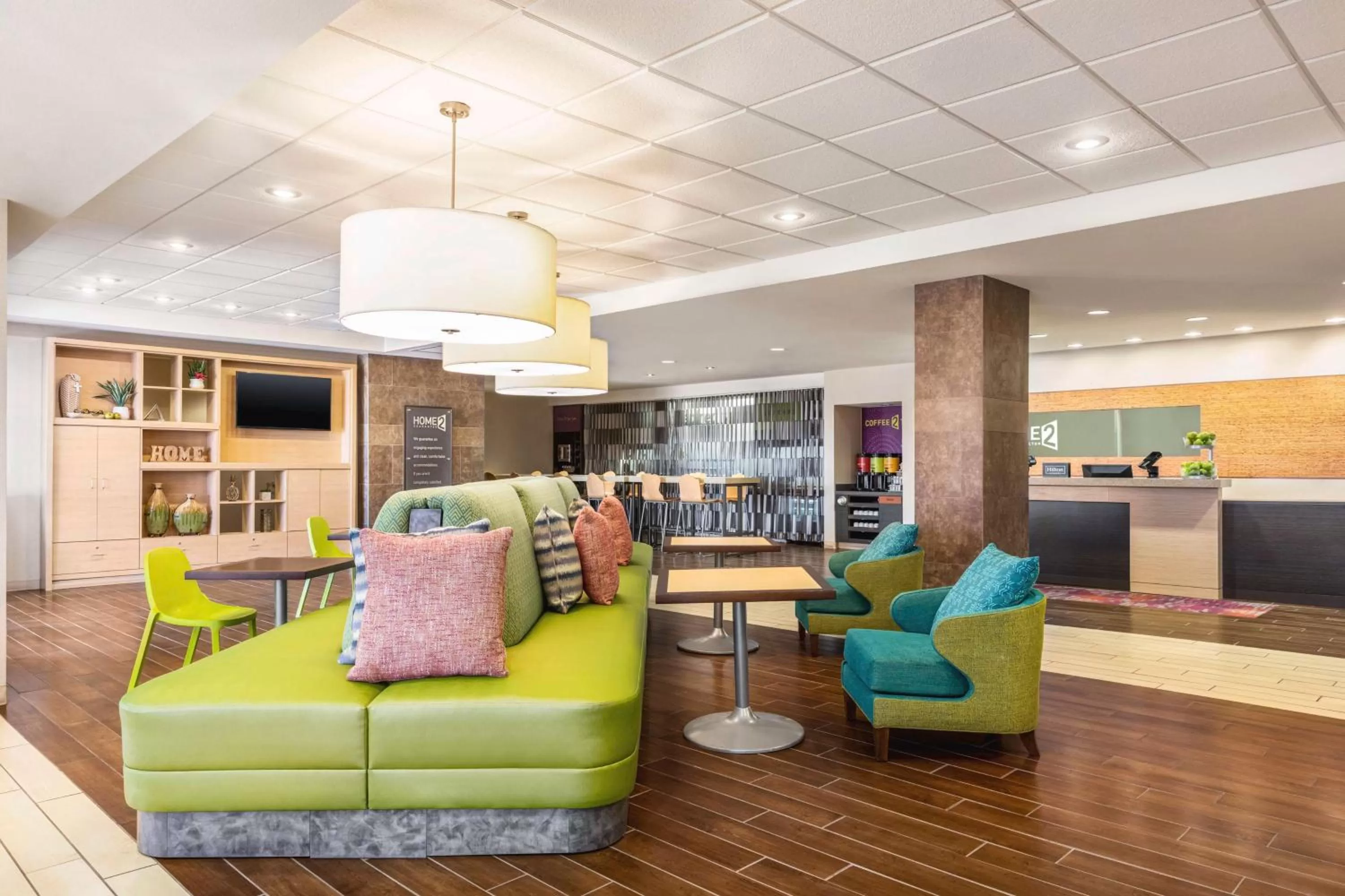 Lobby or reception in Home2 Suites by Hilton Lubbock